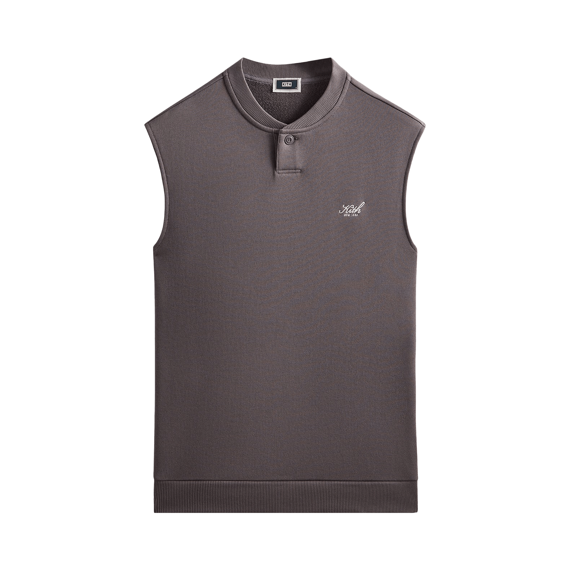Kith Heavy Loop Terry Henley Muscle Tee 'Thunder'