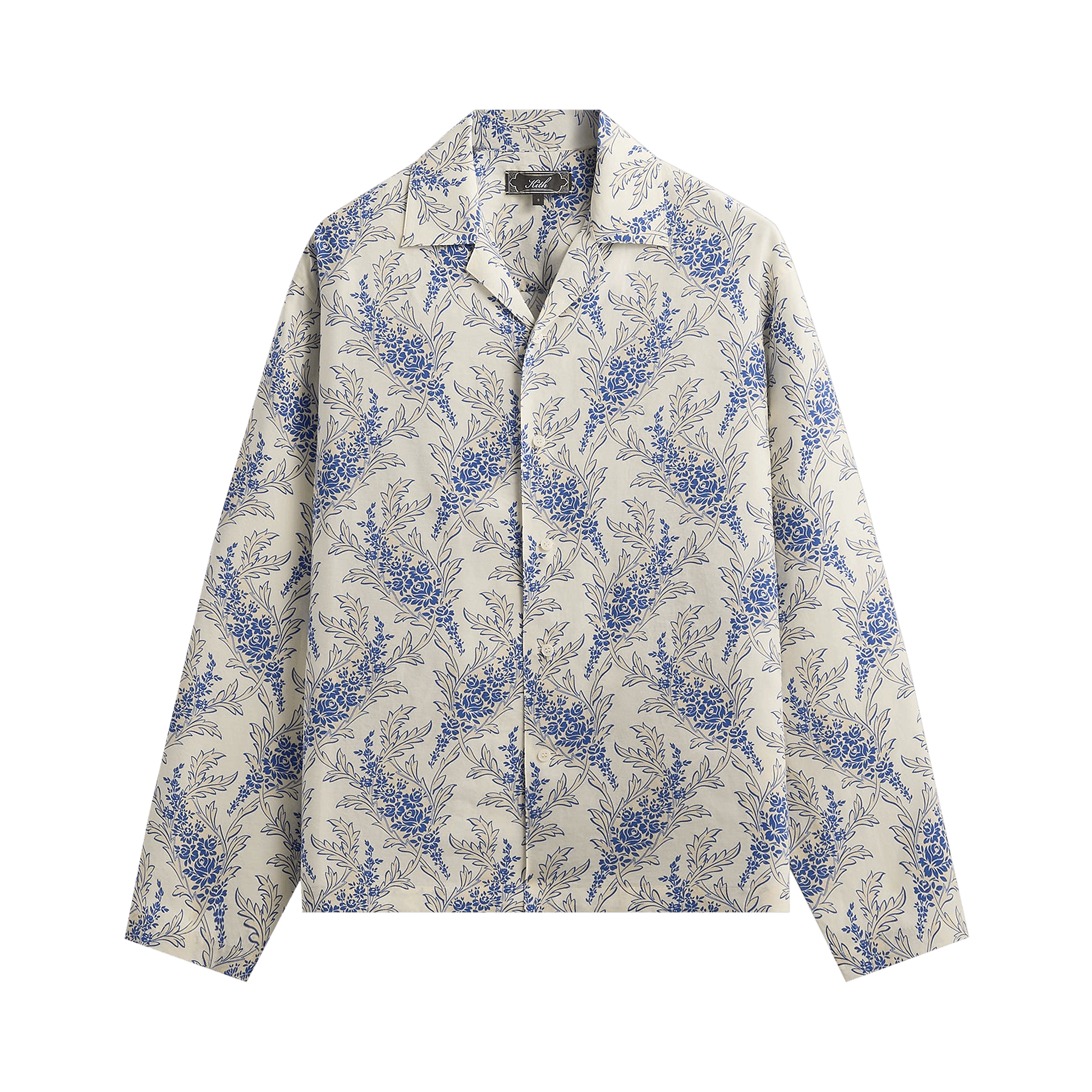 Kith Cupro Linen Long Sleeve Adonis Shirt 'Cyclone'