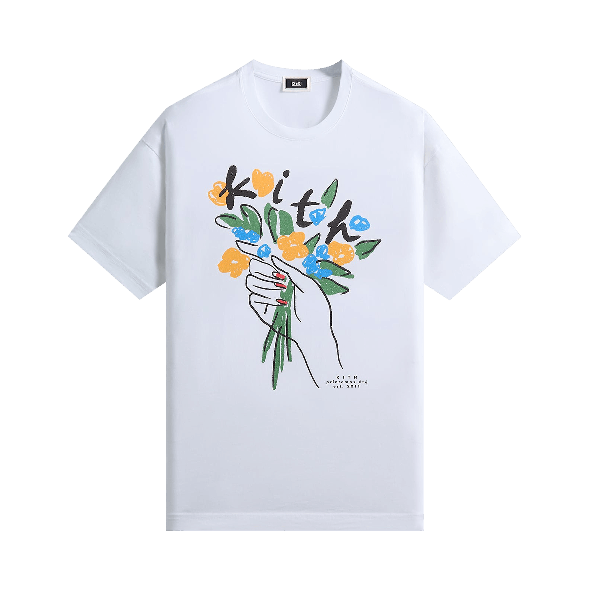 Kith Flowers Tee 'White'