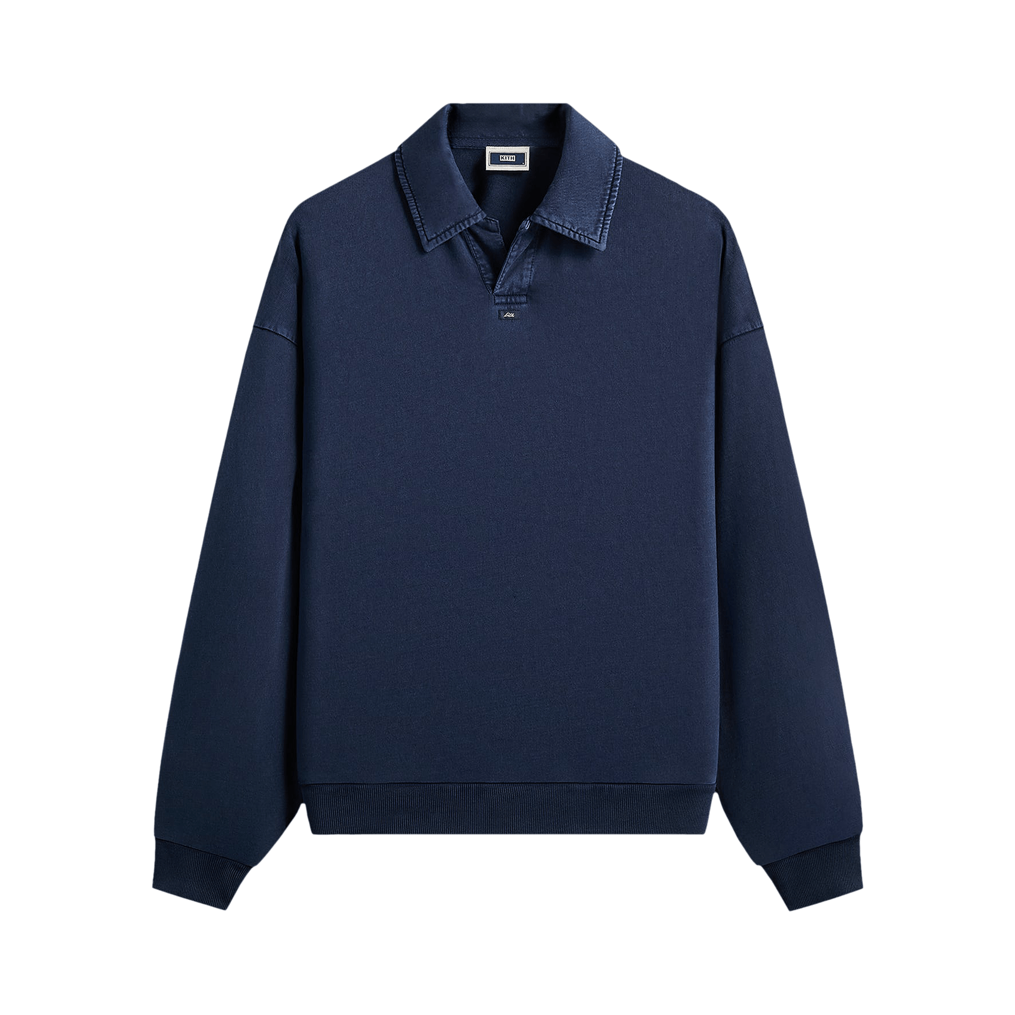 Kith Indigo Micro Fleece Nelson Pullover 'Dark Indigo'