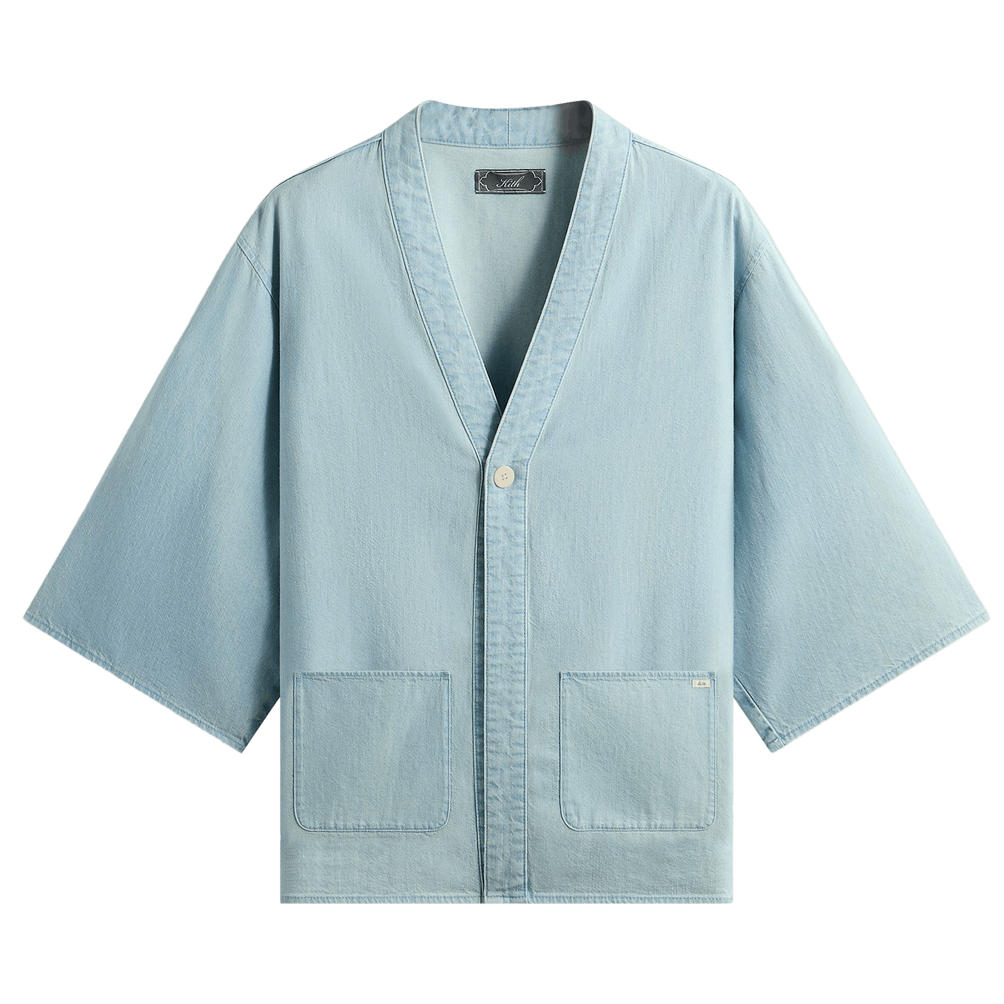 Kith Chambray Nanthan Shirt 'Light Indigo'