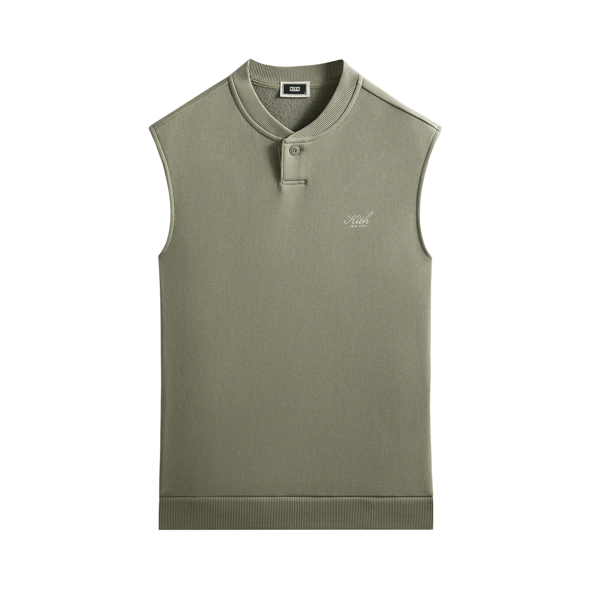 Kith Heavy Loop Terry Henley Muscle Tee 'Haze'