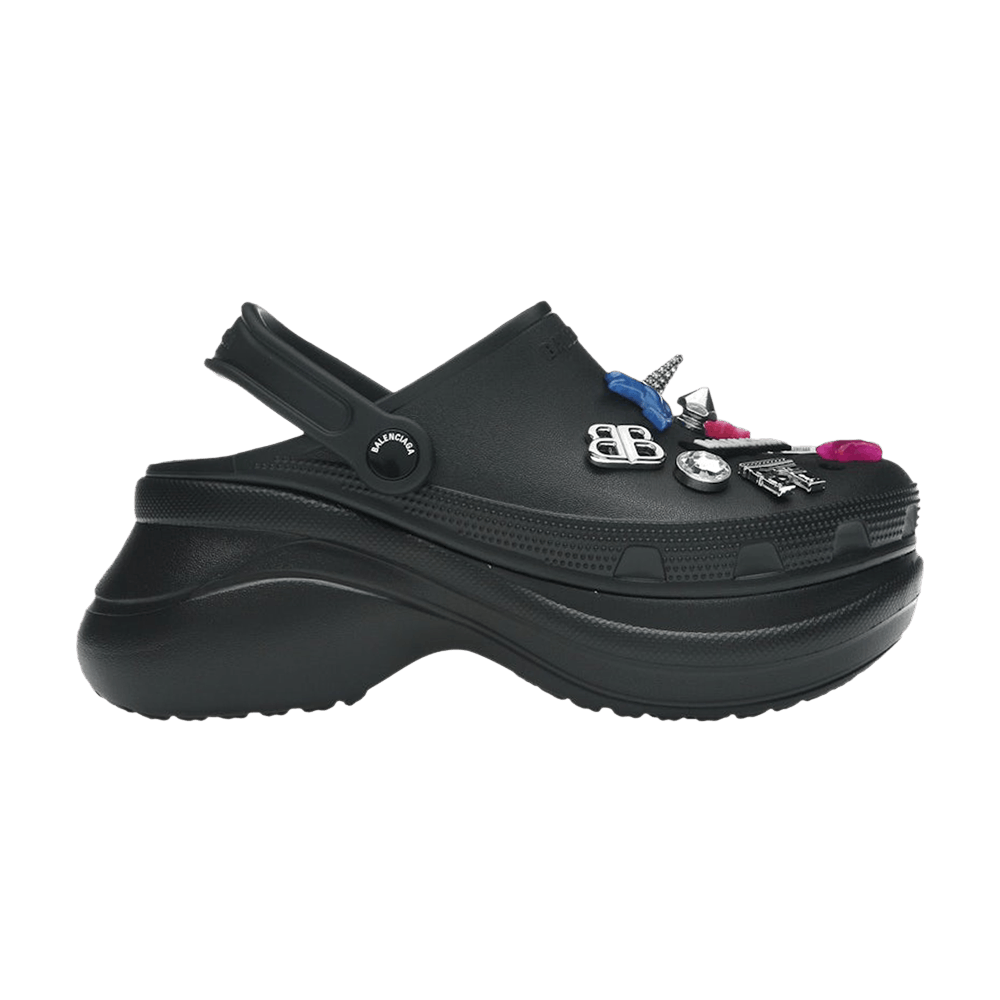 Balenciaga x Wmns Mule 'Black Multicolor Jibbitz'