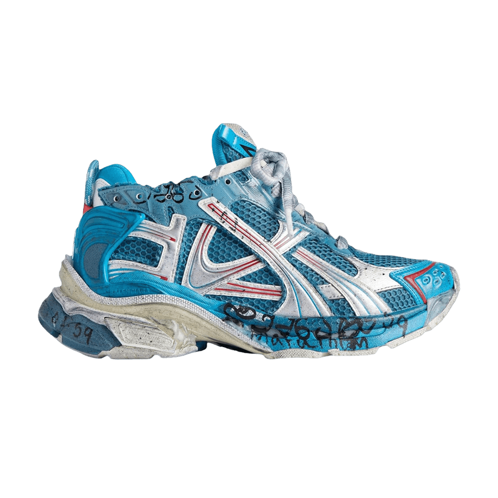 Balenciaga Runner 'Blue Silver White Red'