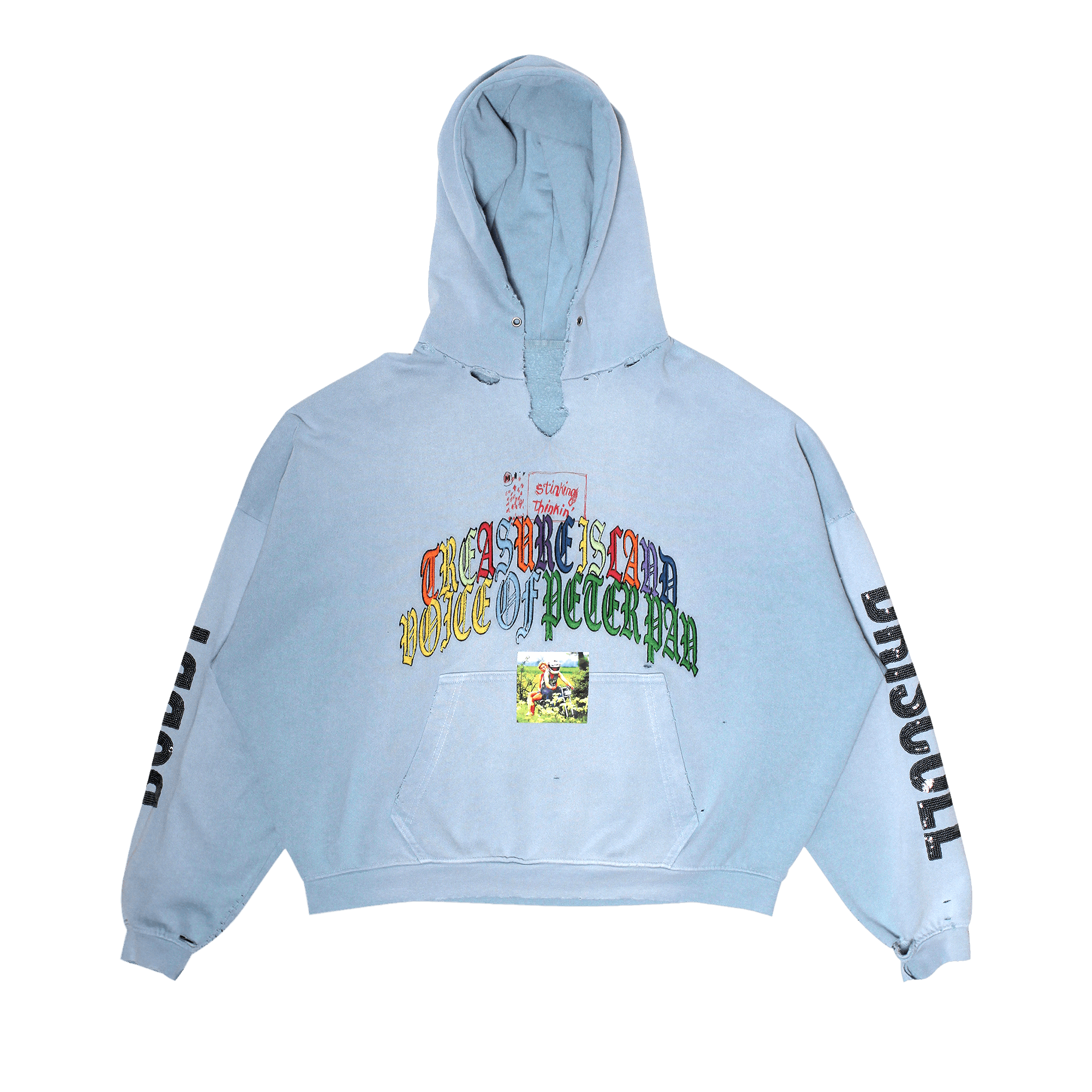 Buy Paly Hollywood Bad Luck Tee 'White' - 2U002Q1008VWT | GOAT