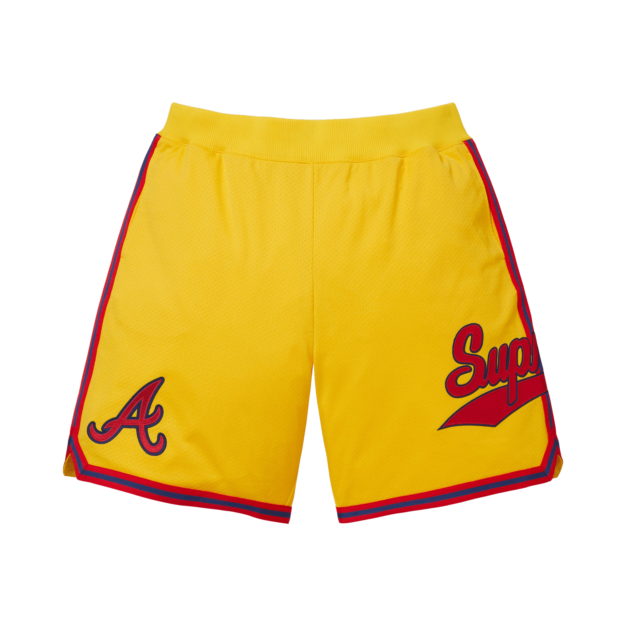 Supreme x Mitchell & Ness Teams Short 'Yellow'