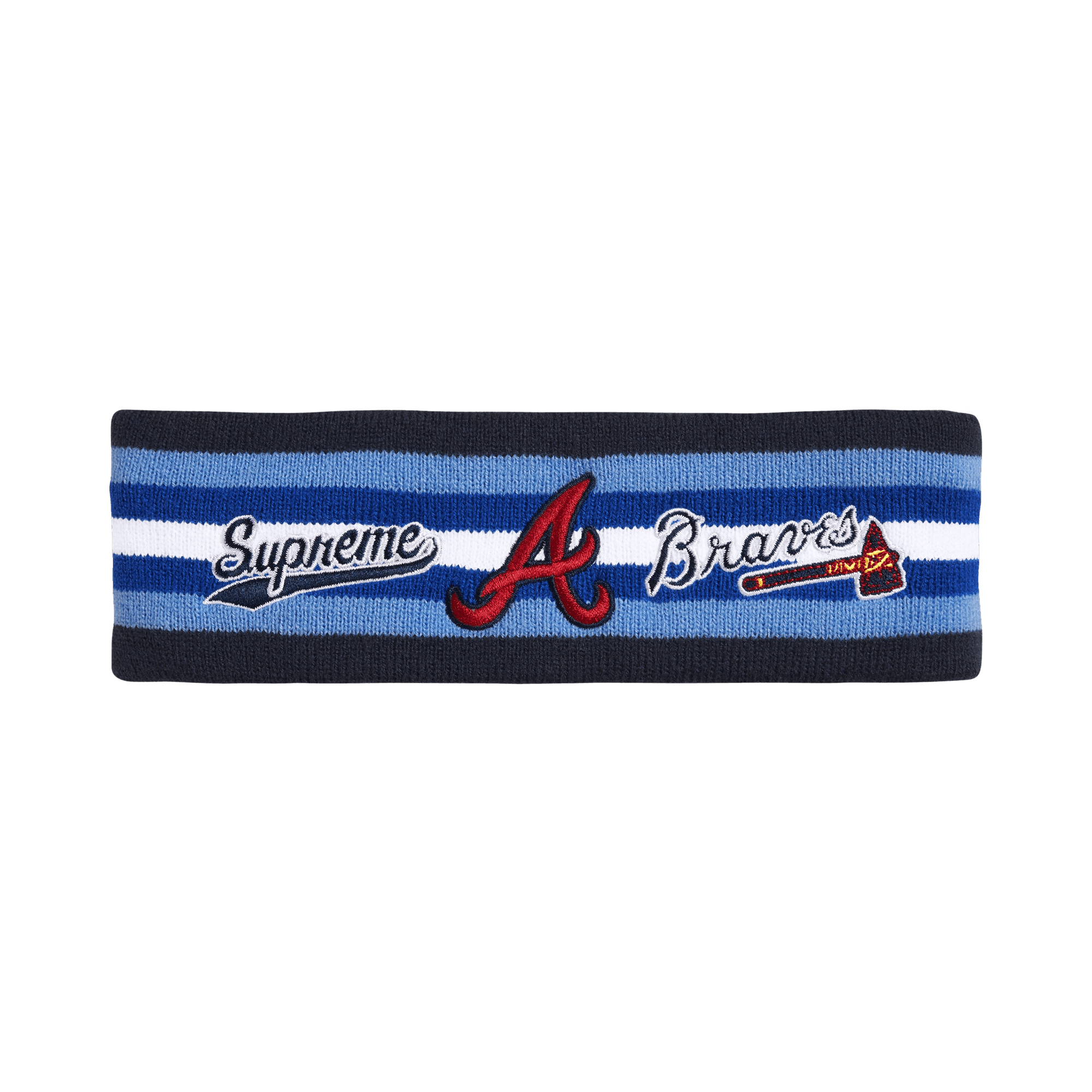 Supreme x Mitchell & Ness Teams Headband 'Navy'