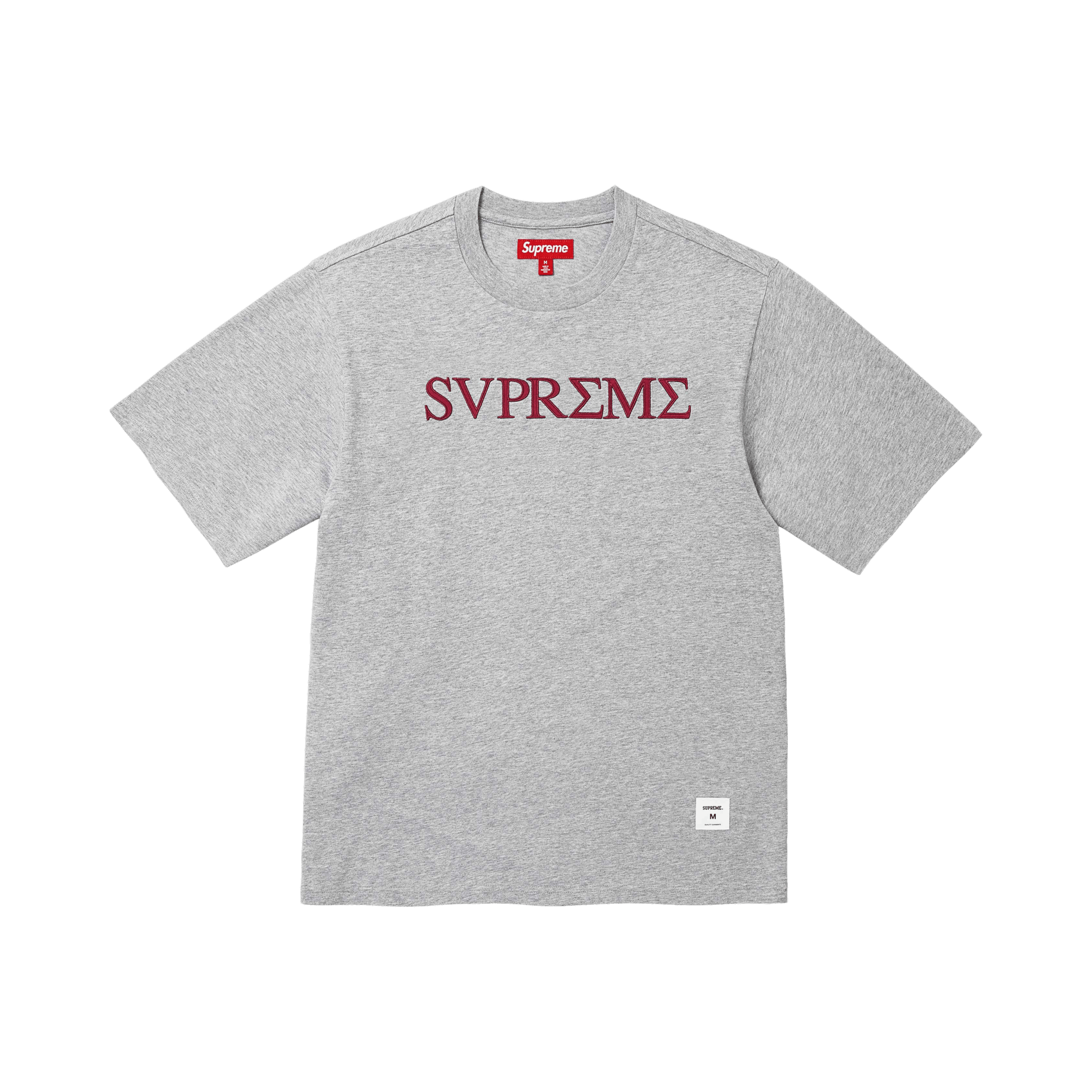 Supreme Greek Short-Sleeve Top 'Heather Grey'