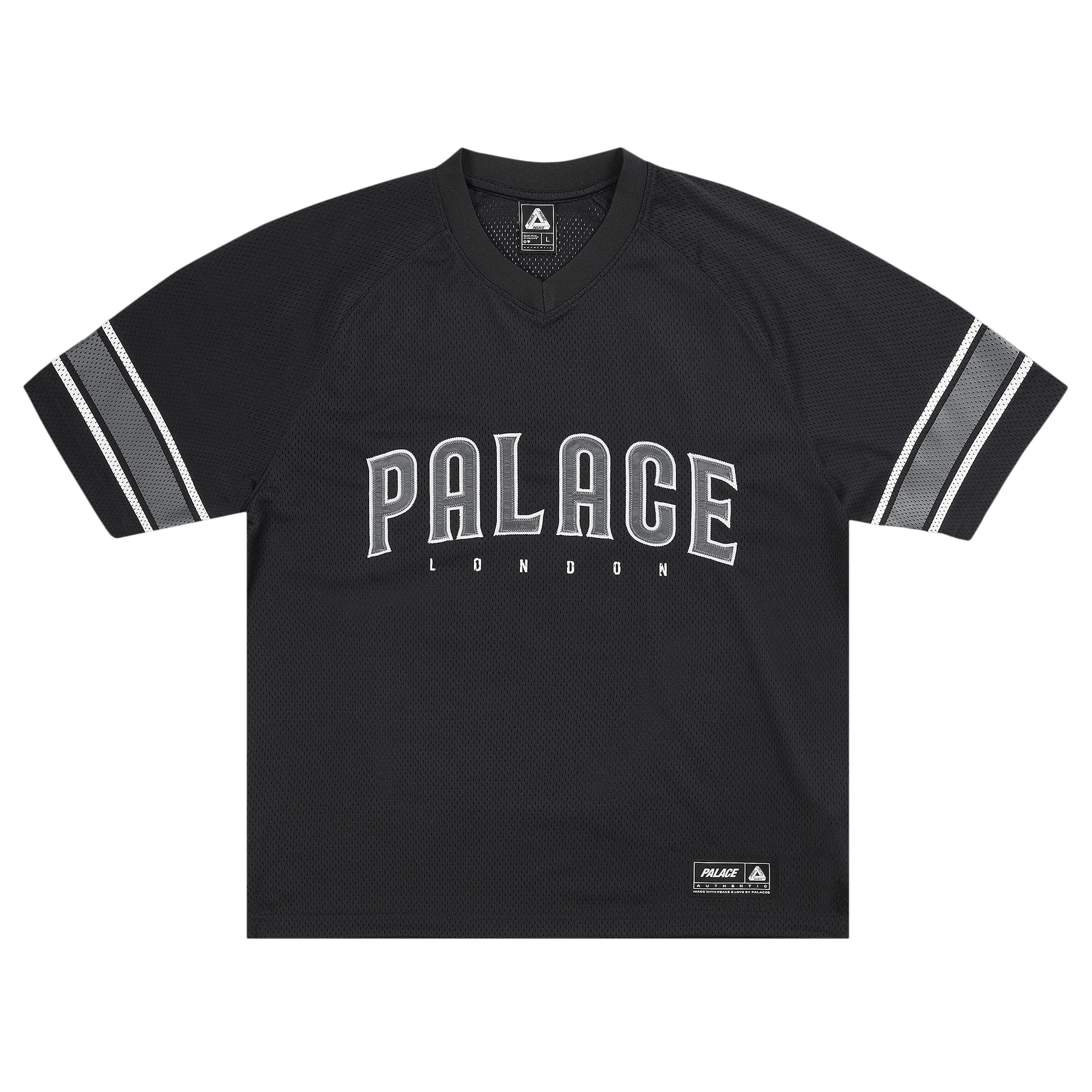 Palace Satin The Park Mesh Jersey 'Black'