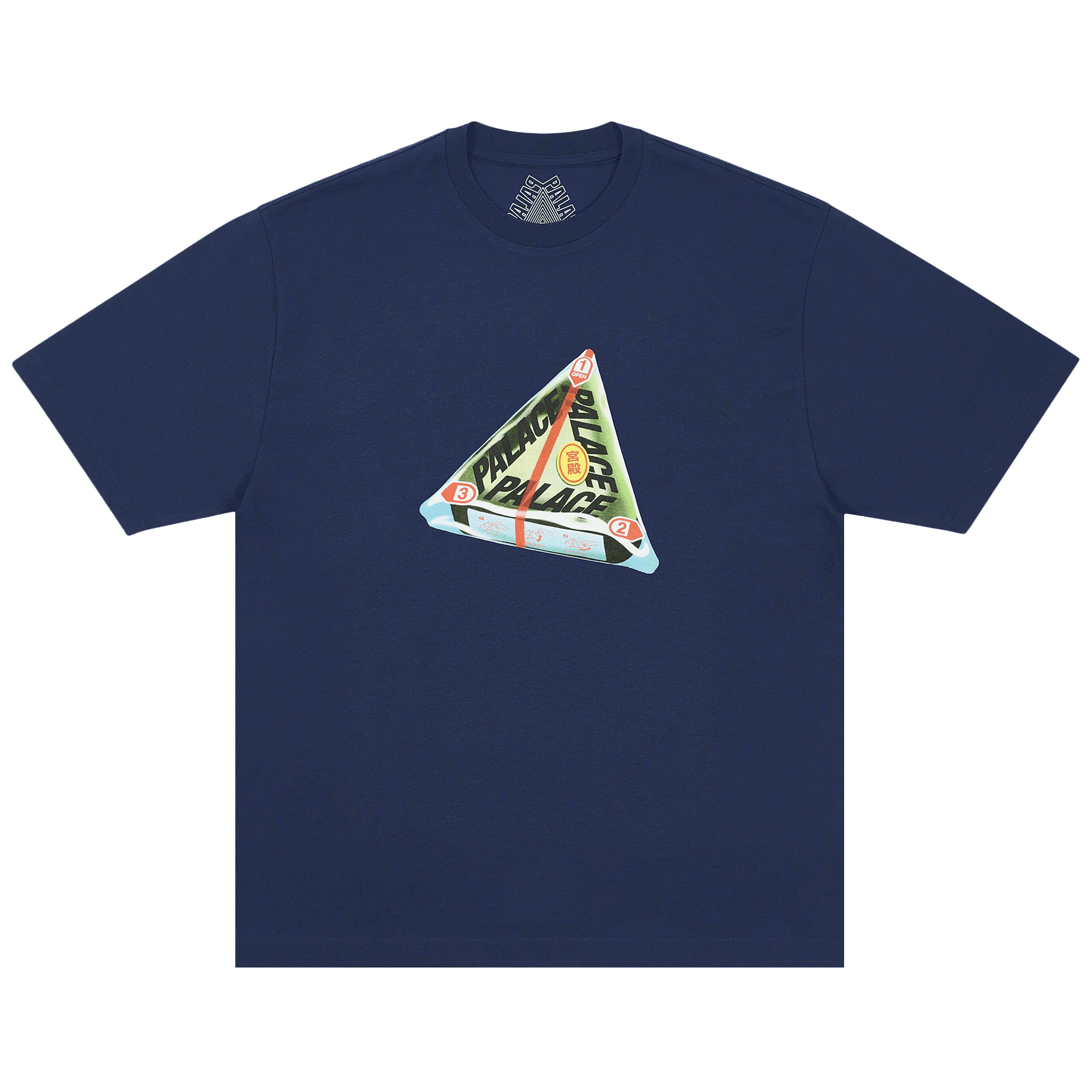 Palace Tri-Onigiri T-Shirt 'Navy'