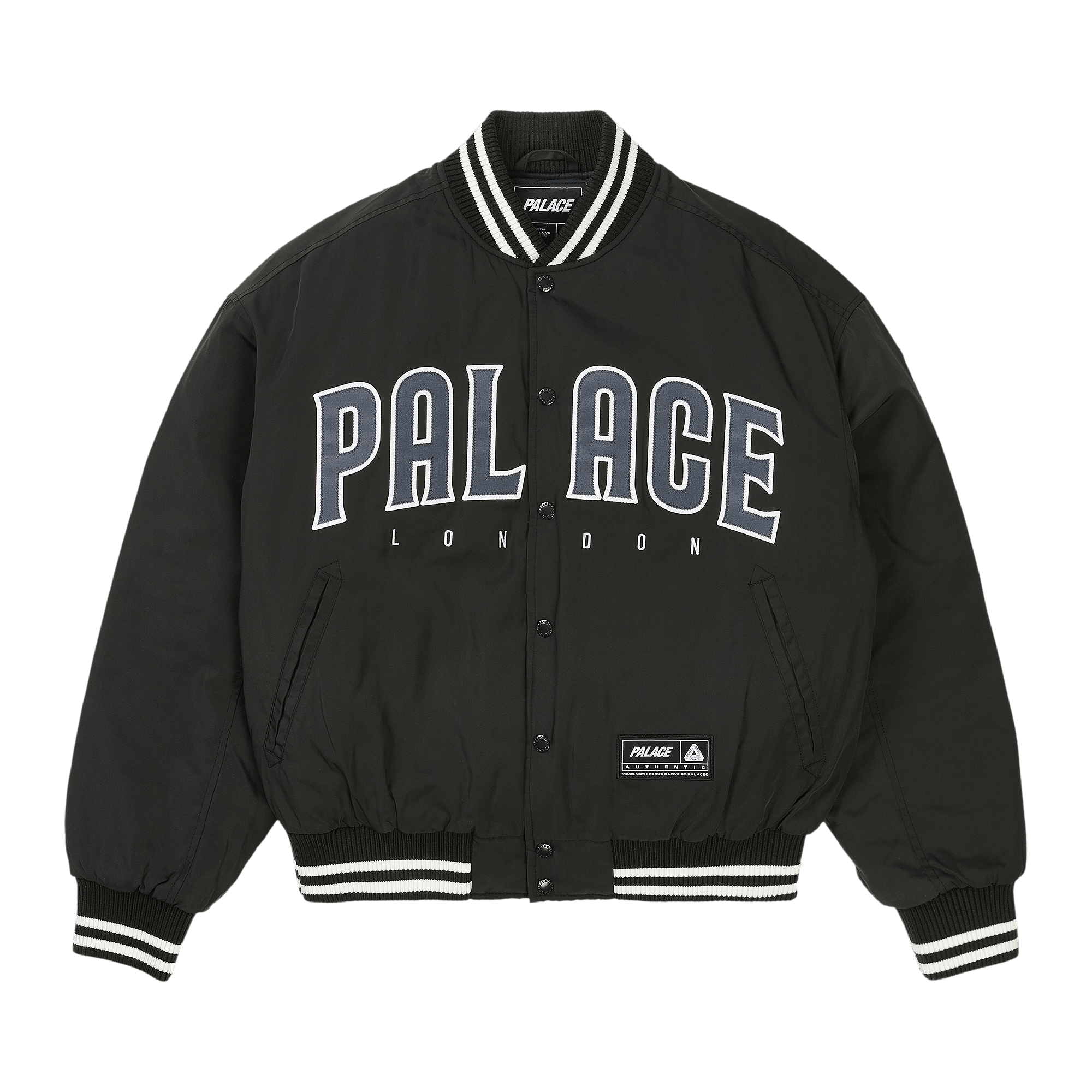 Buy Palace x Needles Double Knee Pant 'Black' - P27NDT001 | GOAT