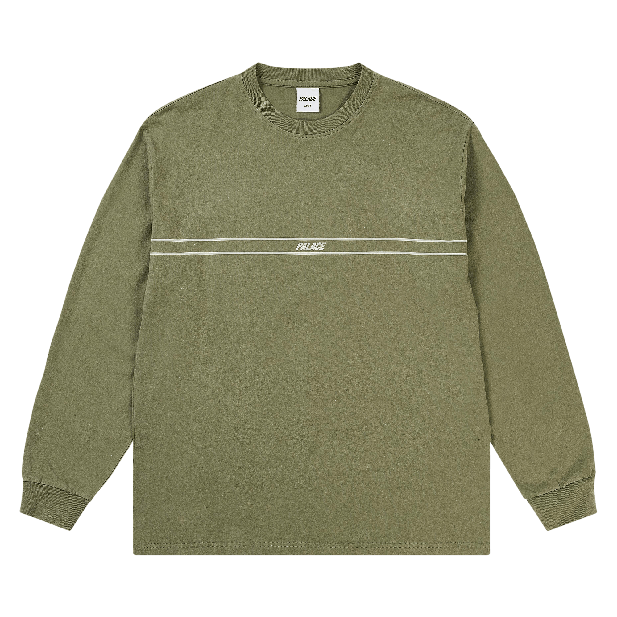 Palace Pigment Font Long-Sleeve 'The Deep Green'