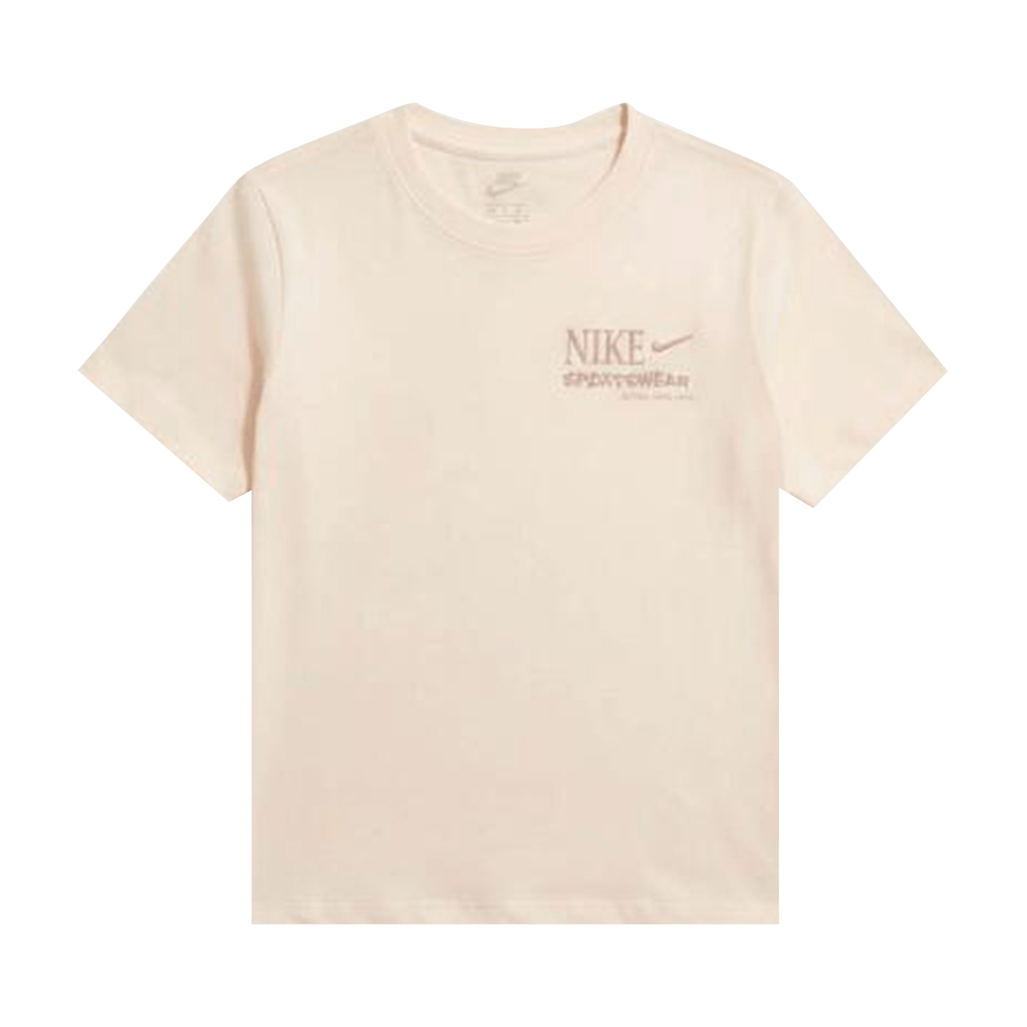 Nike T-Shirt 'Chalk/Particle Pink'