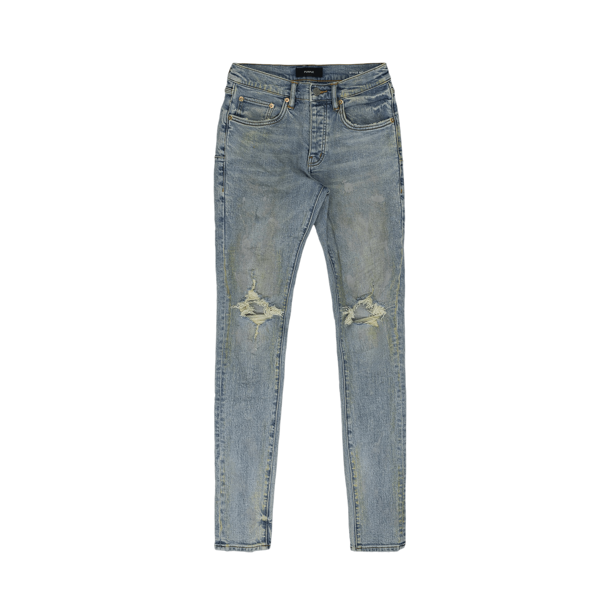 PURPLE BRAND Light Vintage Skinny Jeans 'Blue'