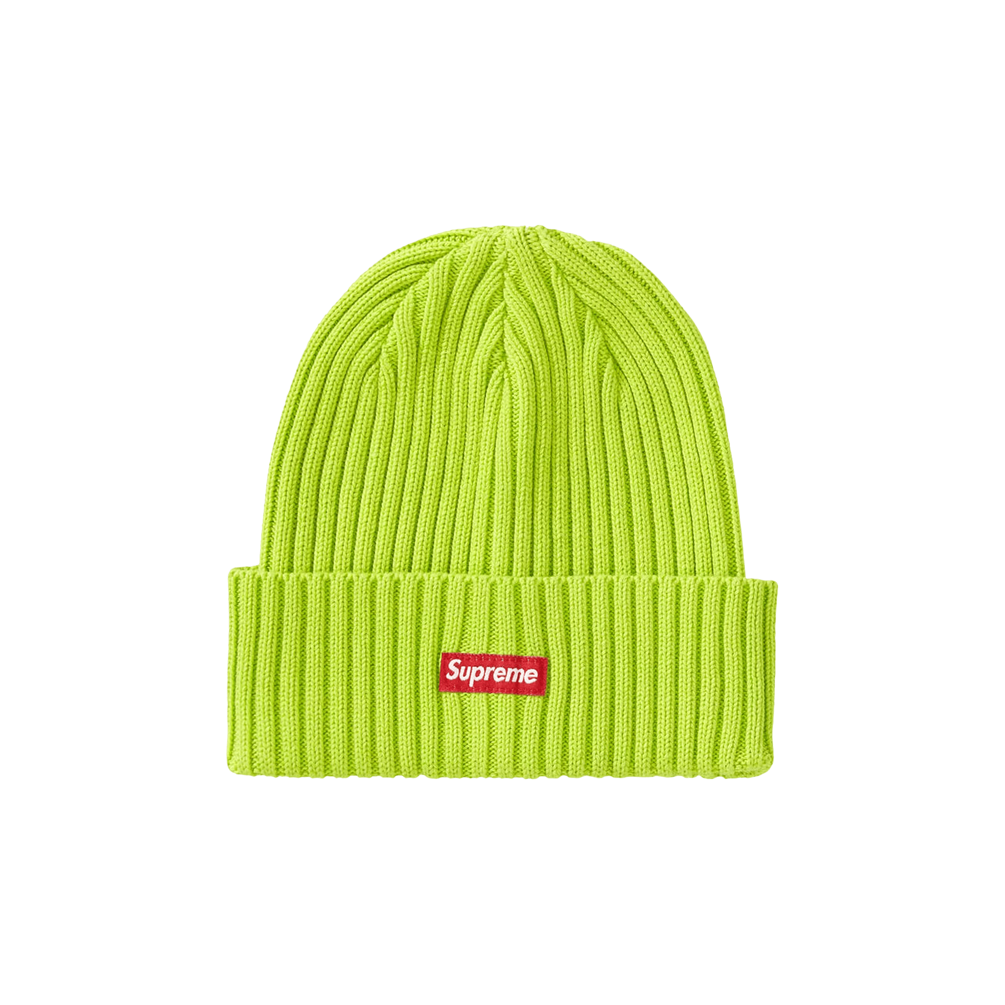 Supreme Overdyed Beanie 'Lime'