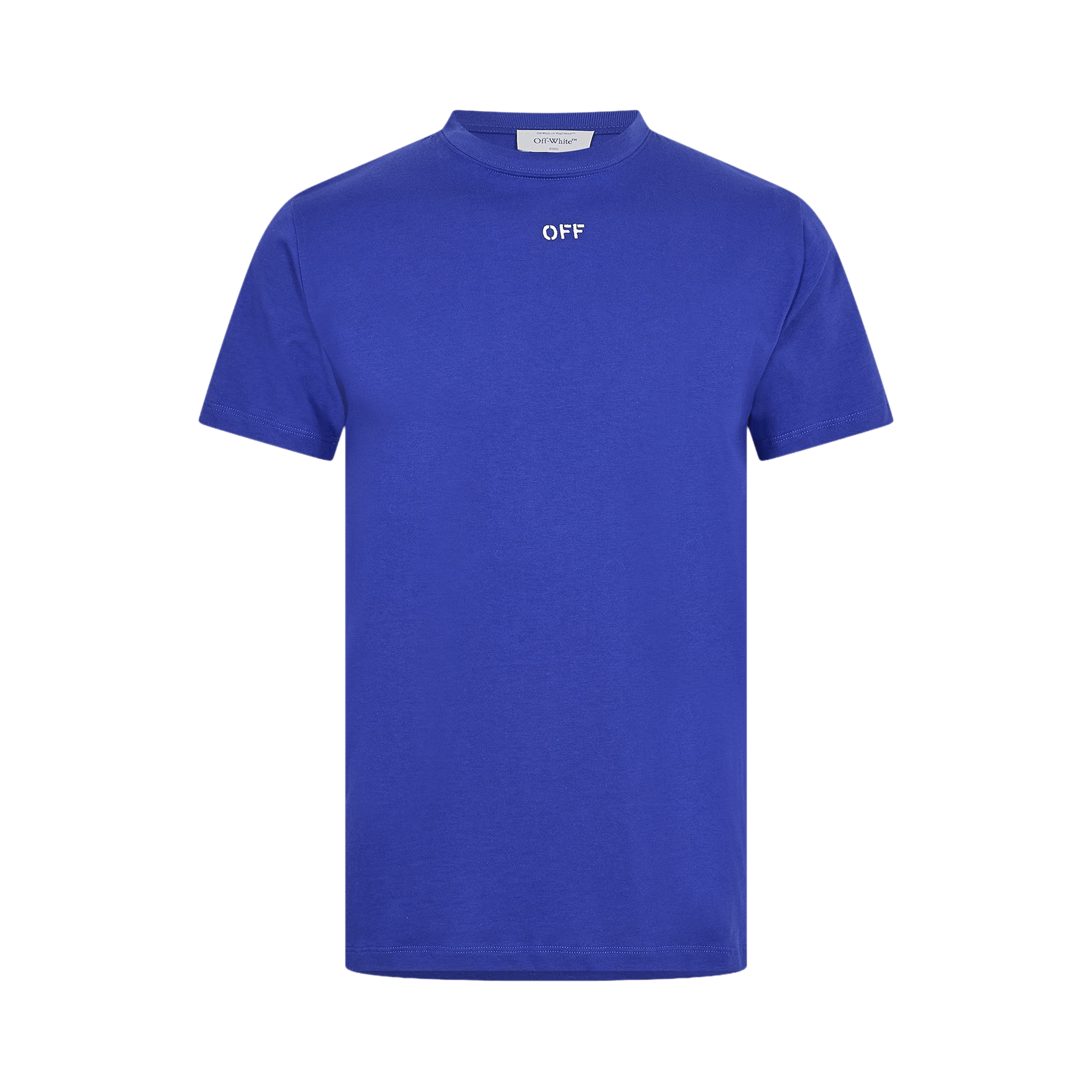 Off-White Stitch Slim T-Shirt 'Blue/White'