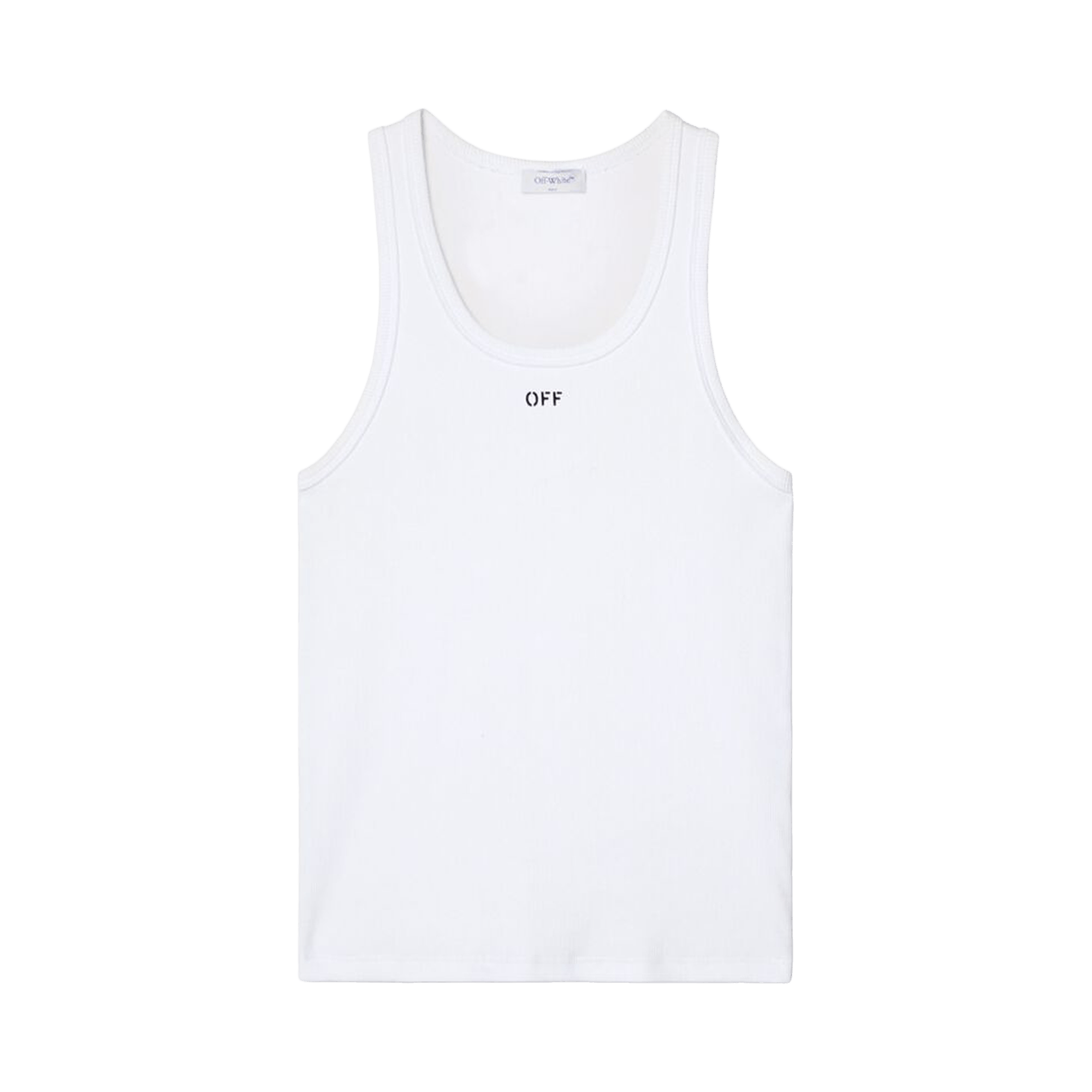 Off-White Rib Tanktop 'White'
