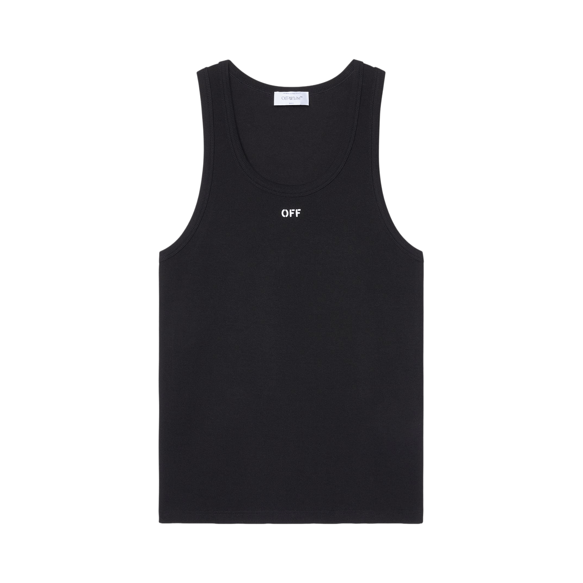 Off-White Rib Tanktop 'Black'