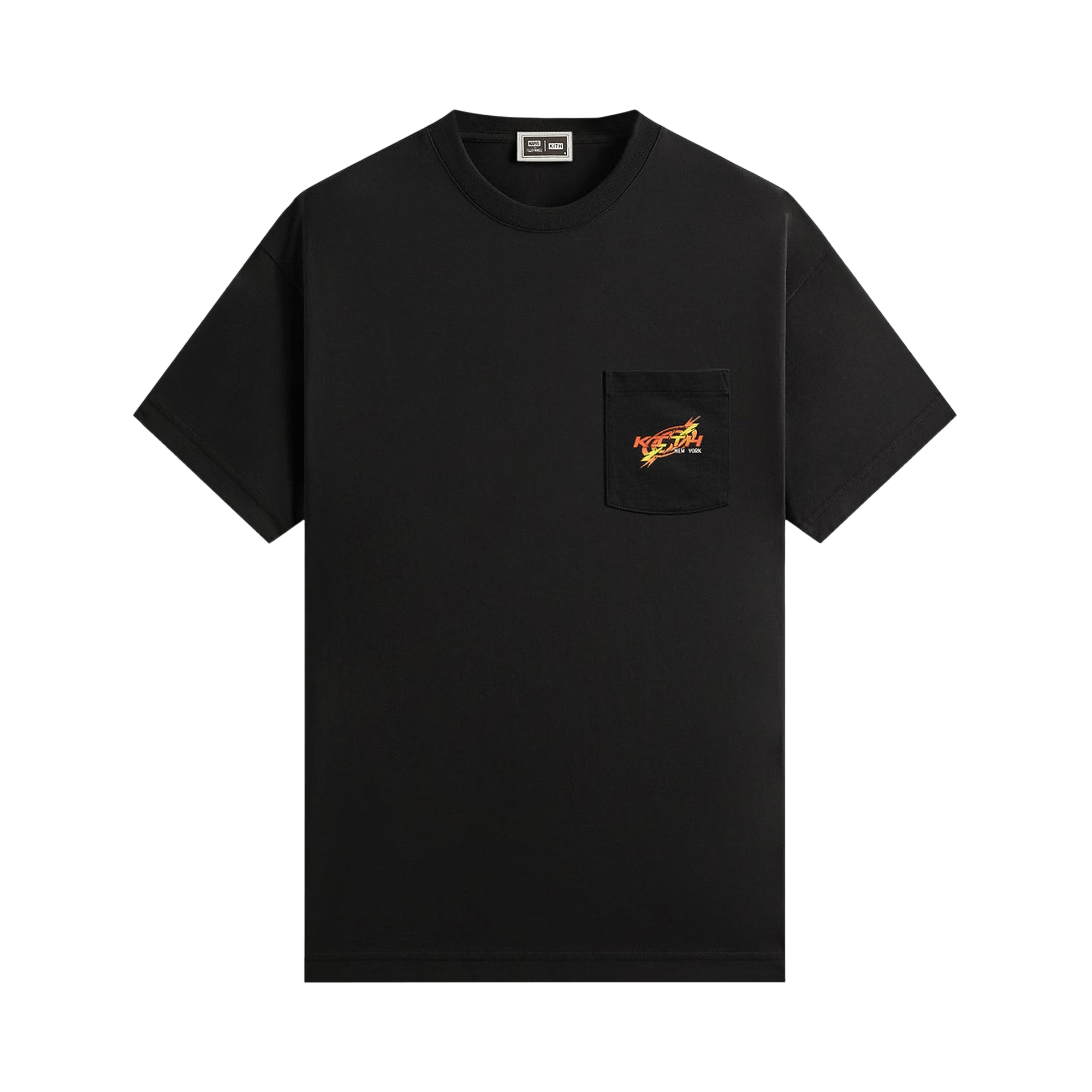 Kith x Marvel vs. Capcom Kith World Vintage Pocket Tee 'Black'