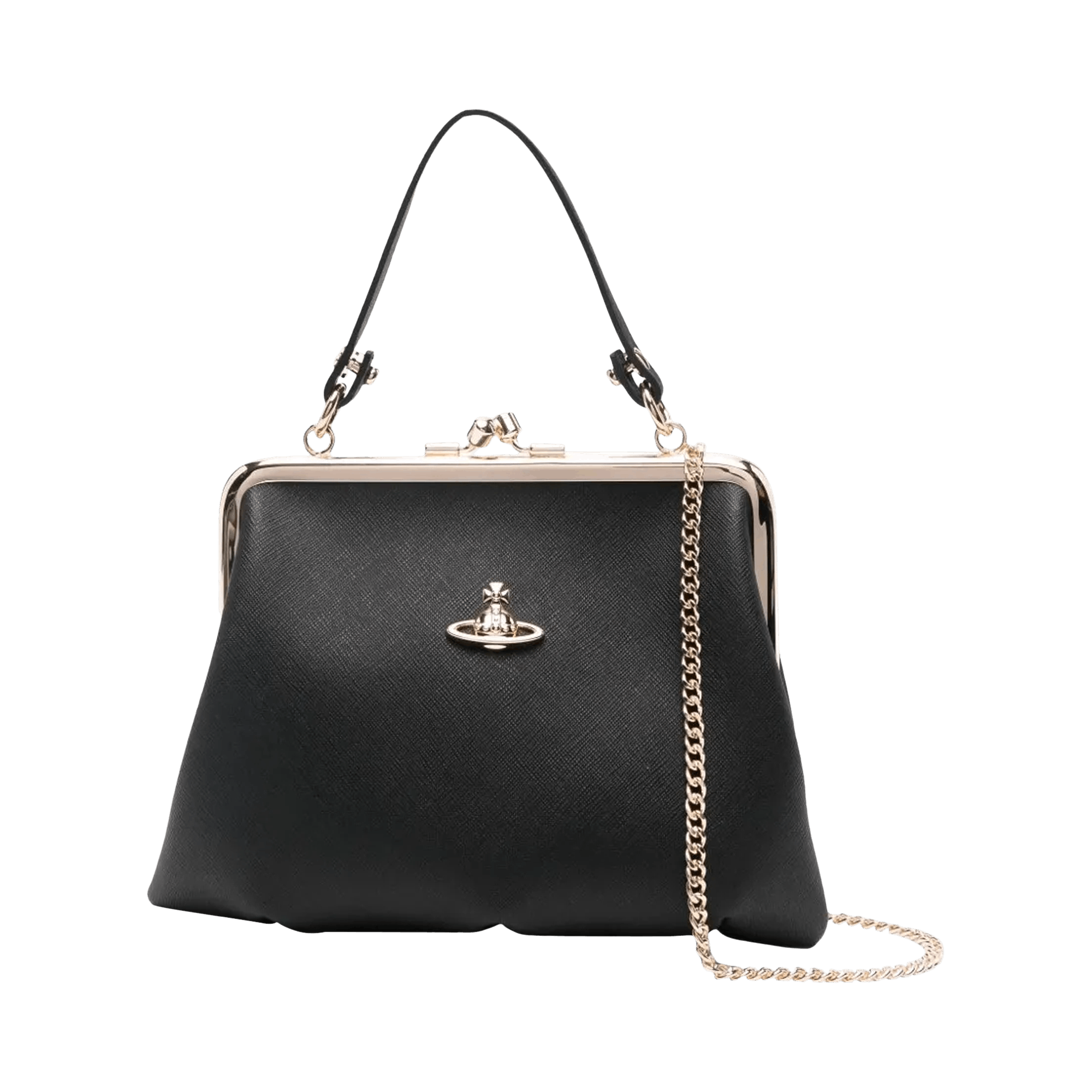 Vivienne Westwood Granny Frame Purse 'Black'