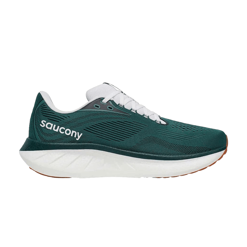 Saucony Ride 18 'Pine White'