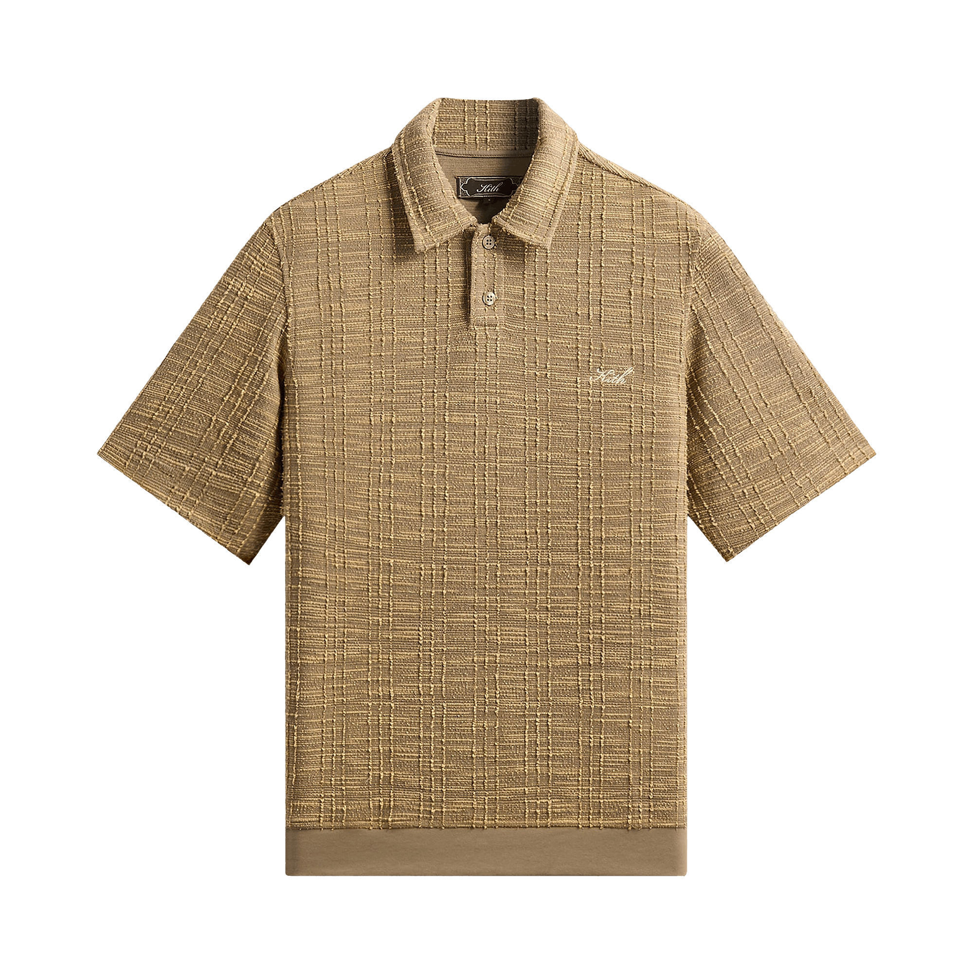 Kith High Twist Tweed Graham Polo 'Palomino'