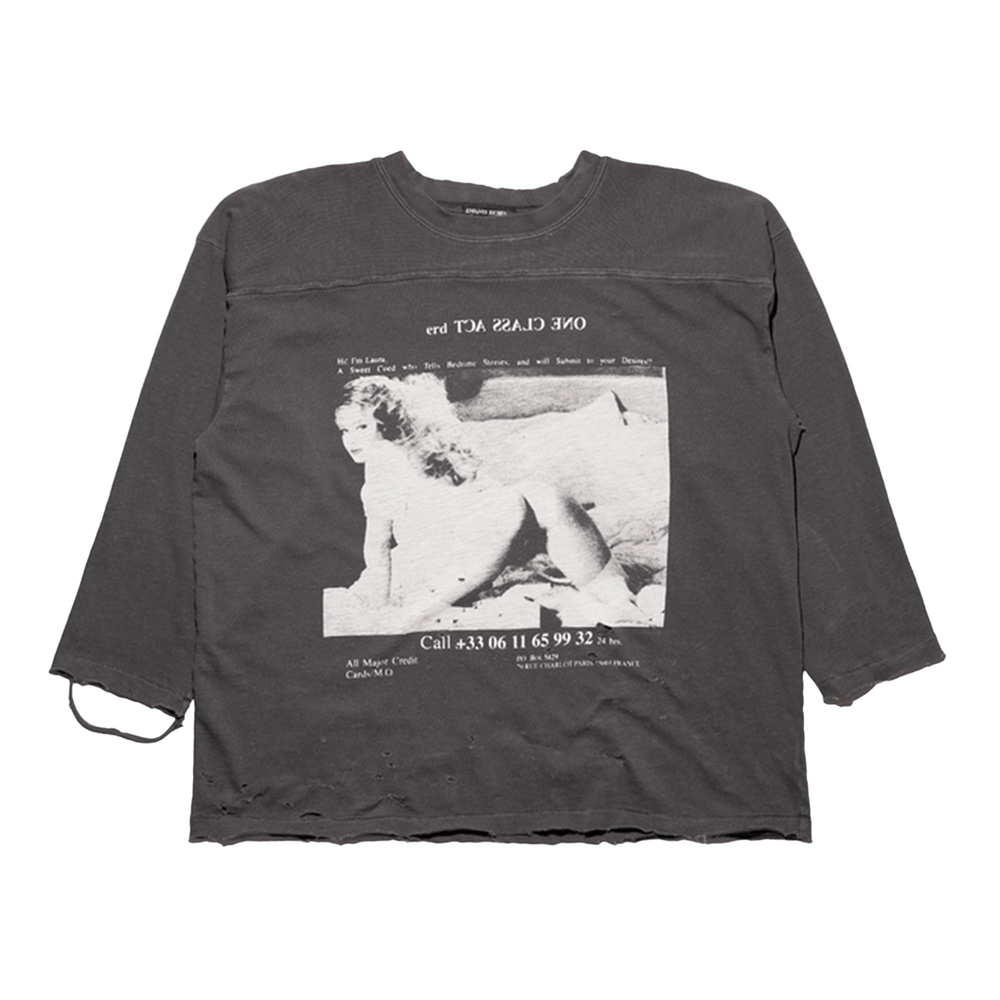 Enfants Riches Déprimés One Class Act Hockey Jersey 'Charcoal'
