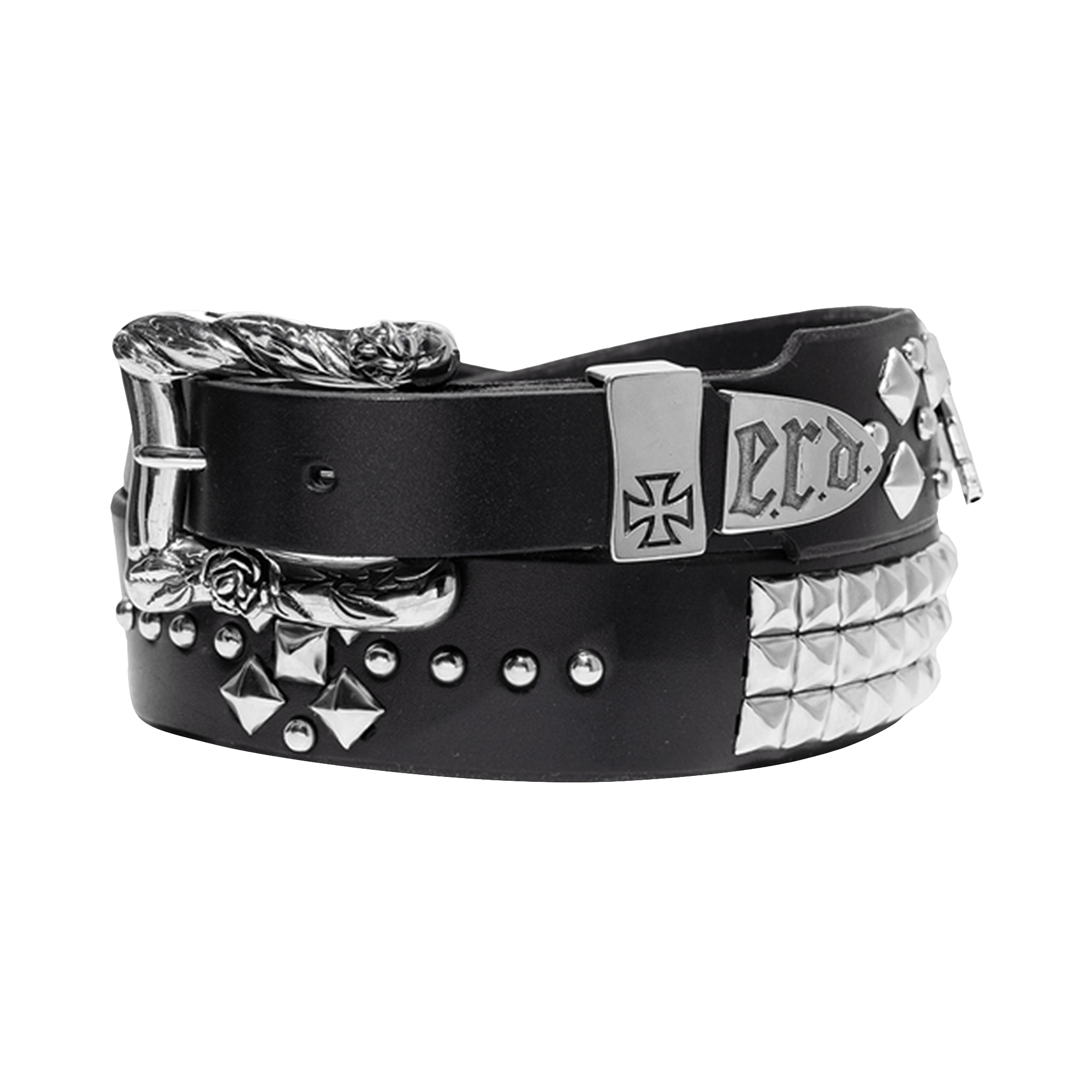 Buy Stussy SS-Link Studded Belt 'Forest' - 135188 FORE | GOAT