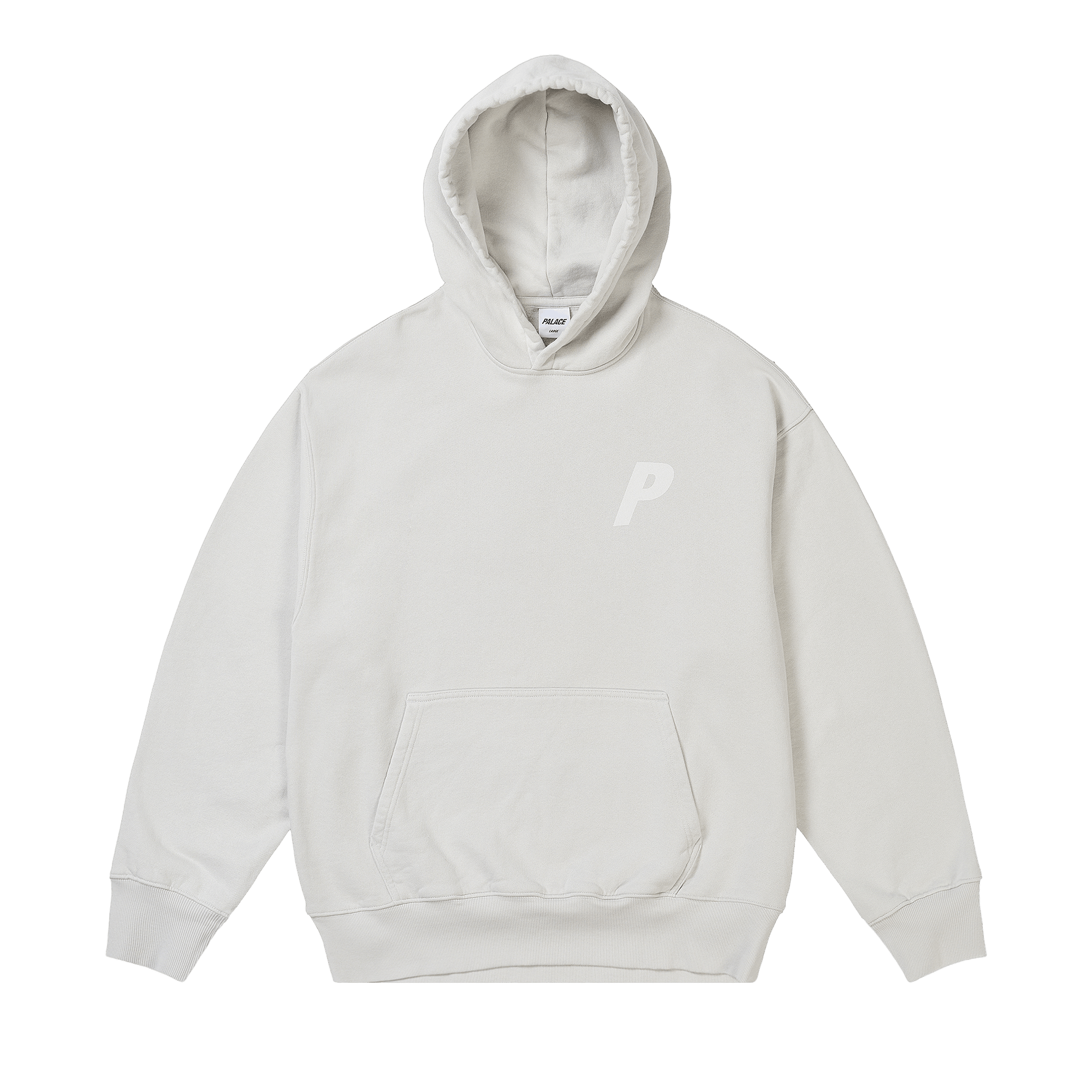 Palace Rubbed P3 Hood 'Concrete Grey'