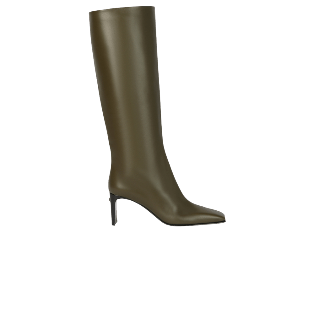 Wmns Ferragamo Cimelina Knee-High Boot 'Olive'