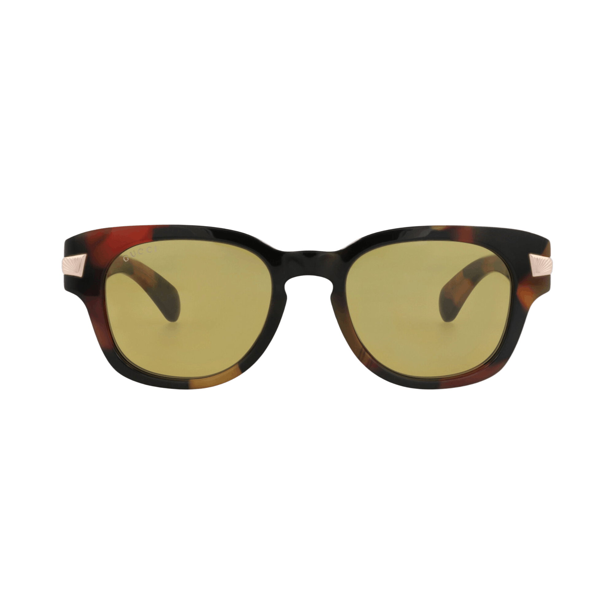 Gucci Round-Frame Recycled Acetate Sunglasses 'Havana/Brown'