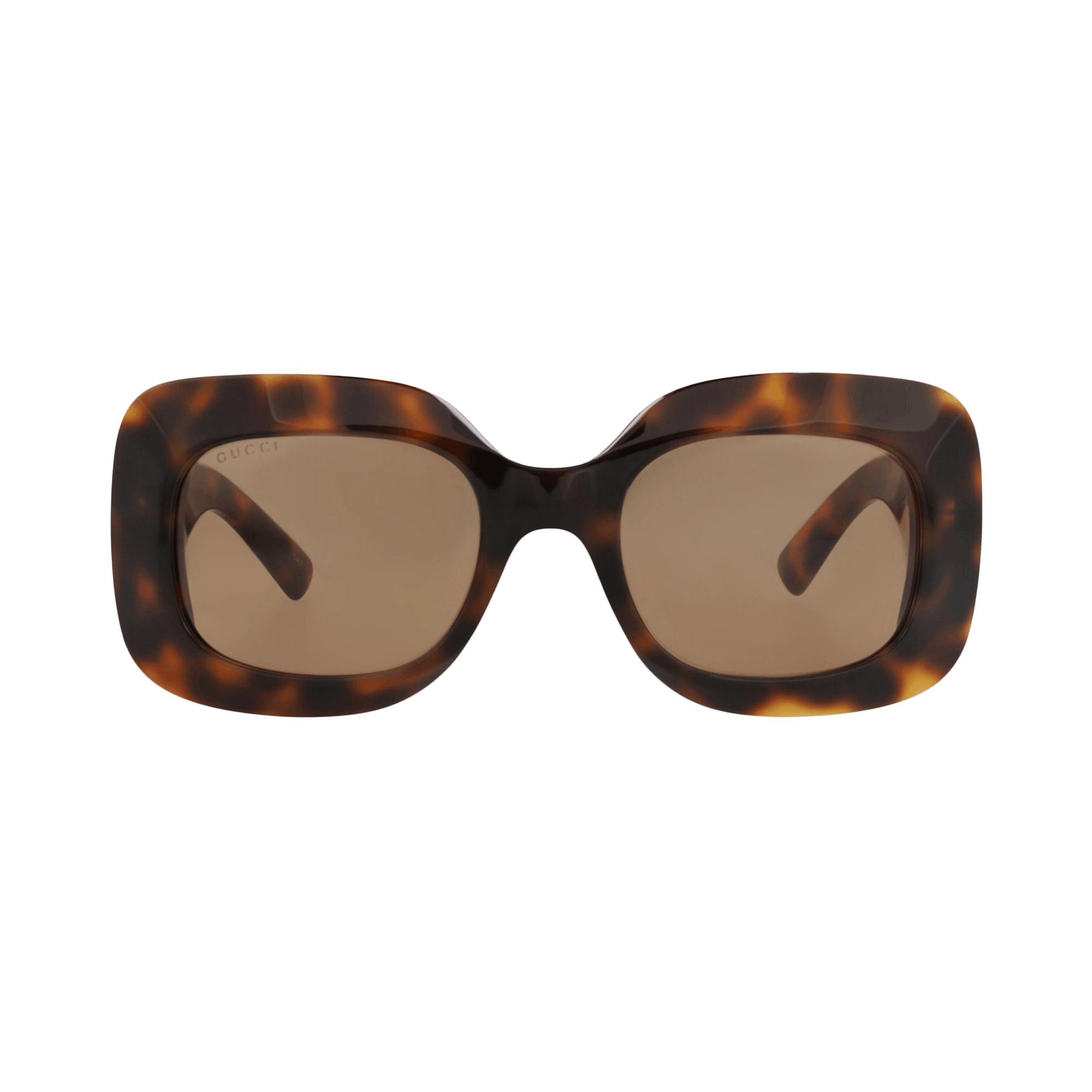 Gucci Square-Frame Recycled Acetate Sunglasses 'Havana/Brown'