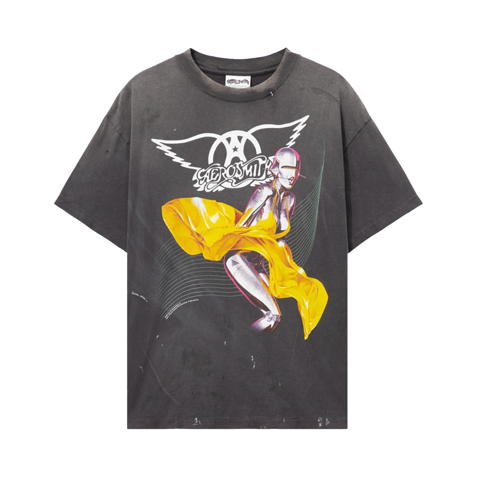 Buy SAINT Mxxxxxx Mighty Saint Short-Sleeve Tee 'Black' - SM HR1