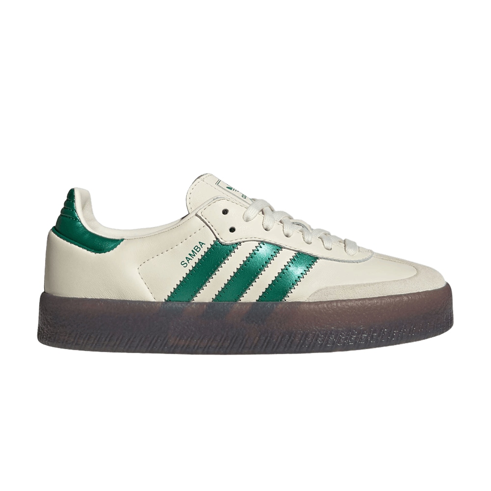 adidas Wmns Sambae 'Cream White Bold Green Collegiate Green'