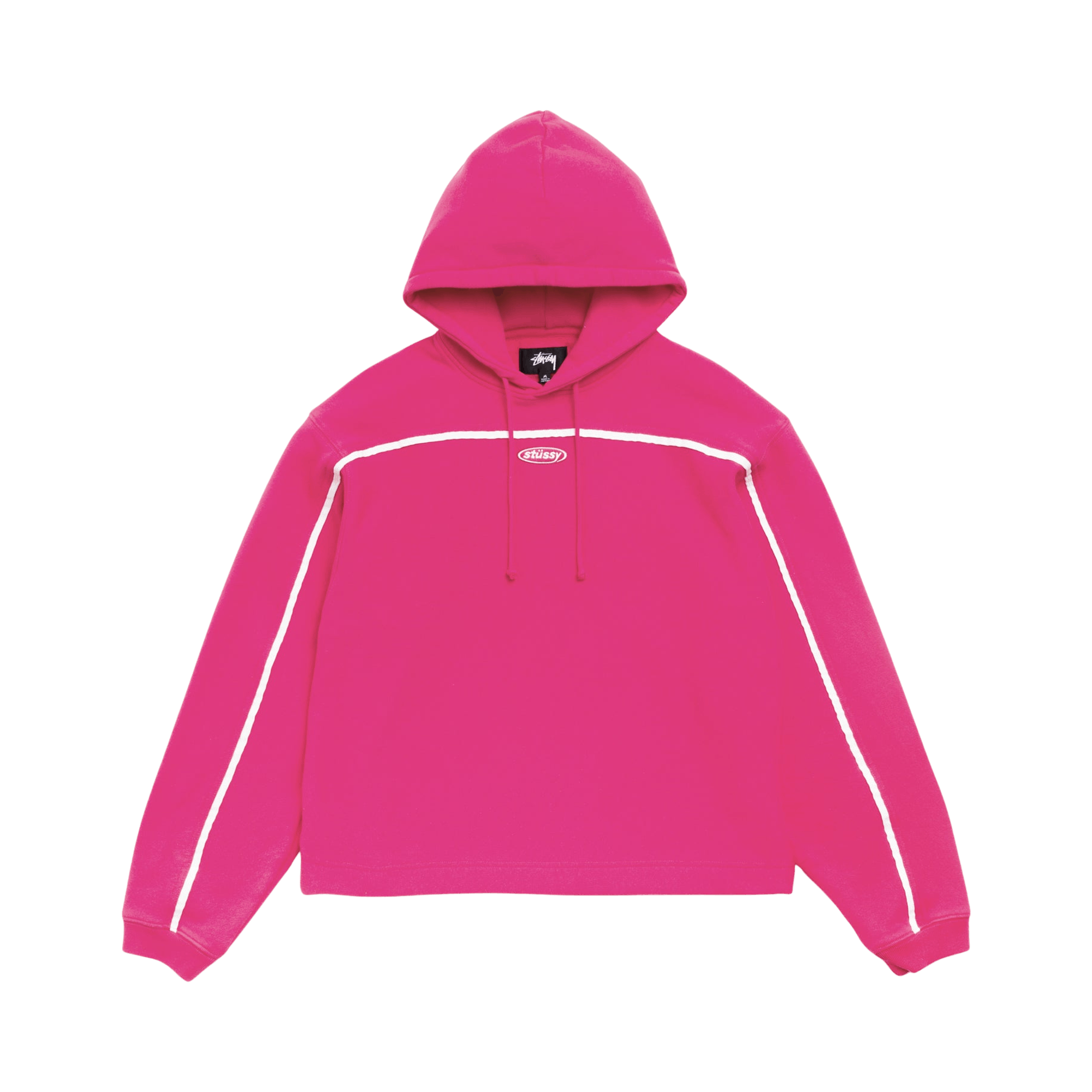Stussy Oval Pullover Hoodie 'Pink'