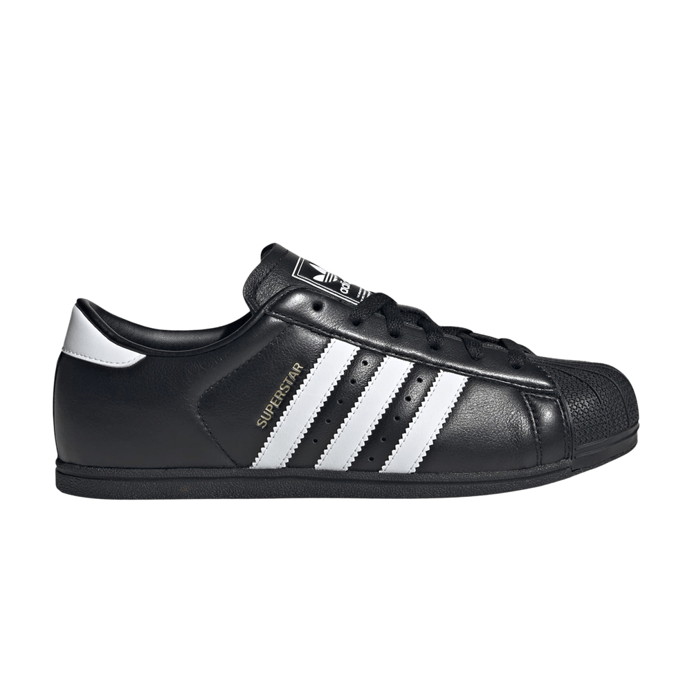 adidas Wmns Superstar Lo Pro 'Core Black Cloud White Gold Metallic'