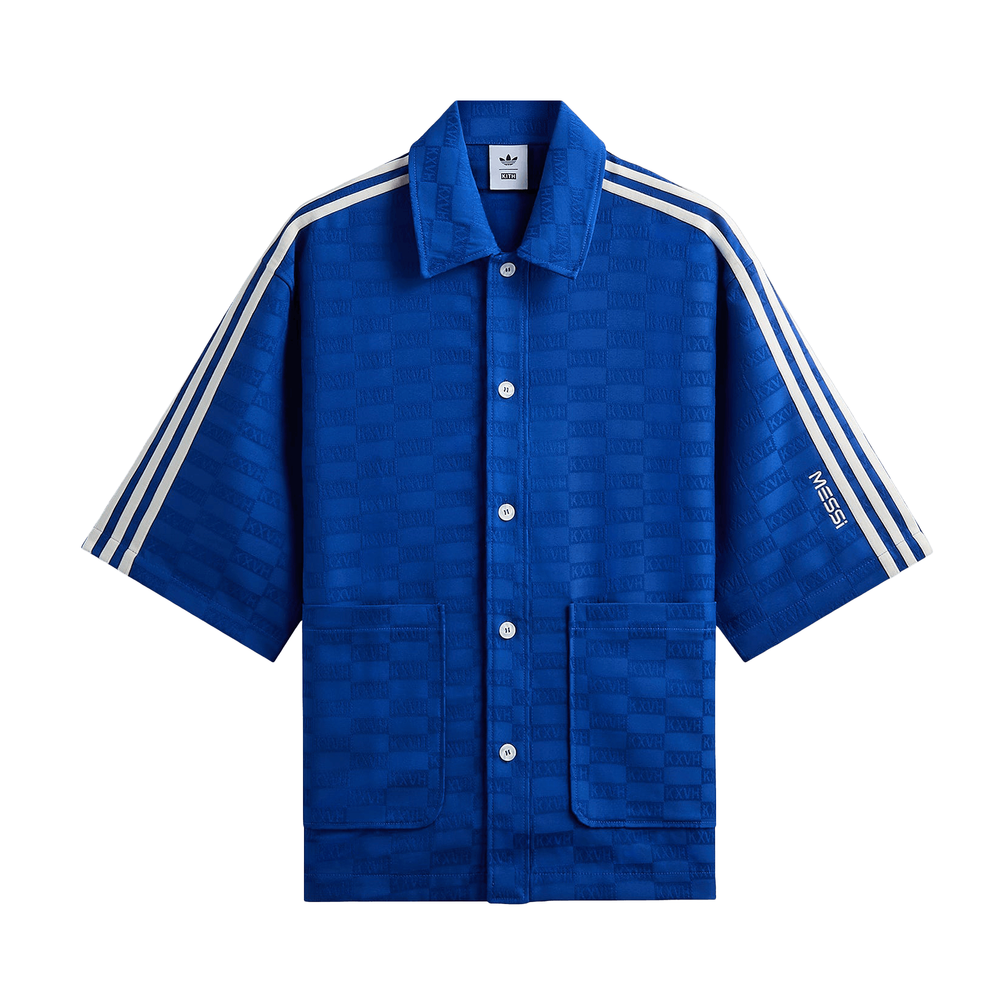 Kith x Messi For Adidas Monogram Shirt 'Blue'