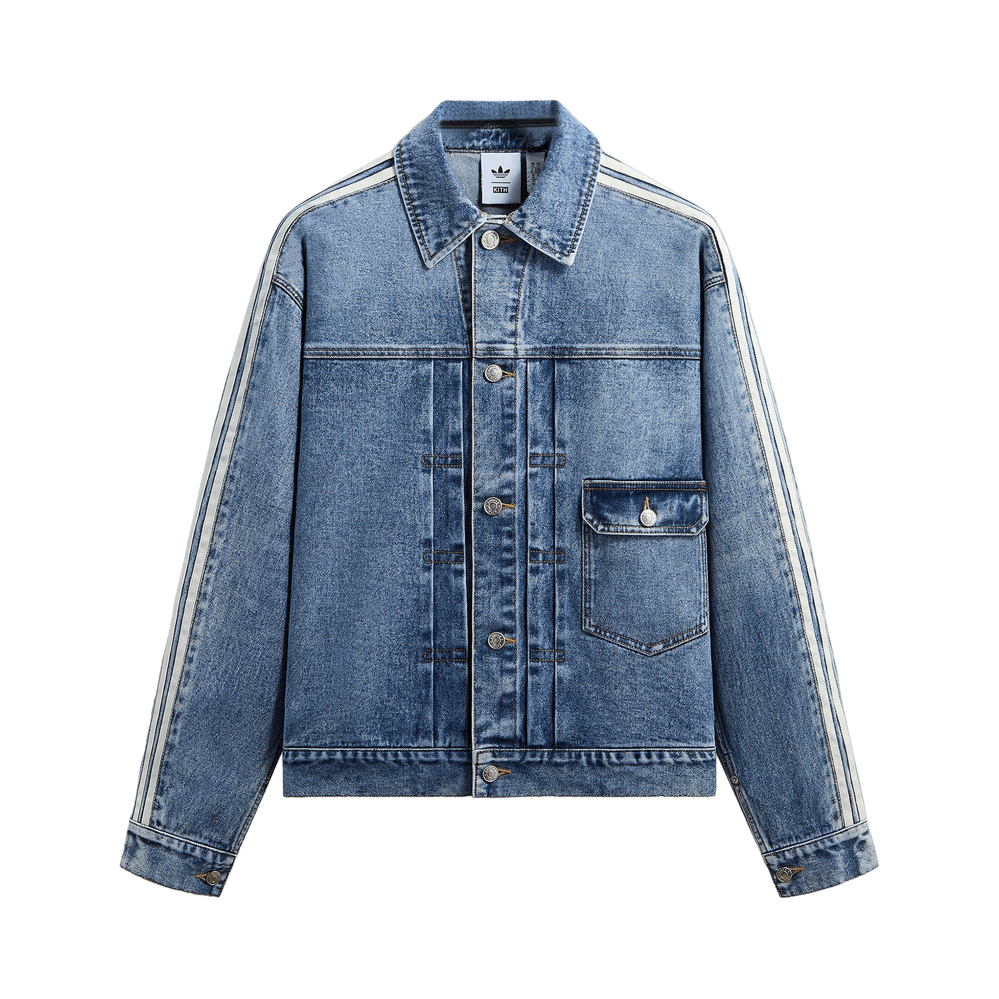Kith x Messi For Adidas Denim Jacket 'Aurora/Ink'