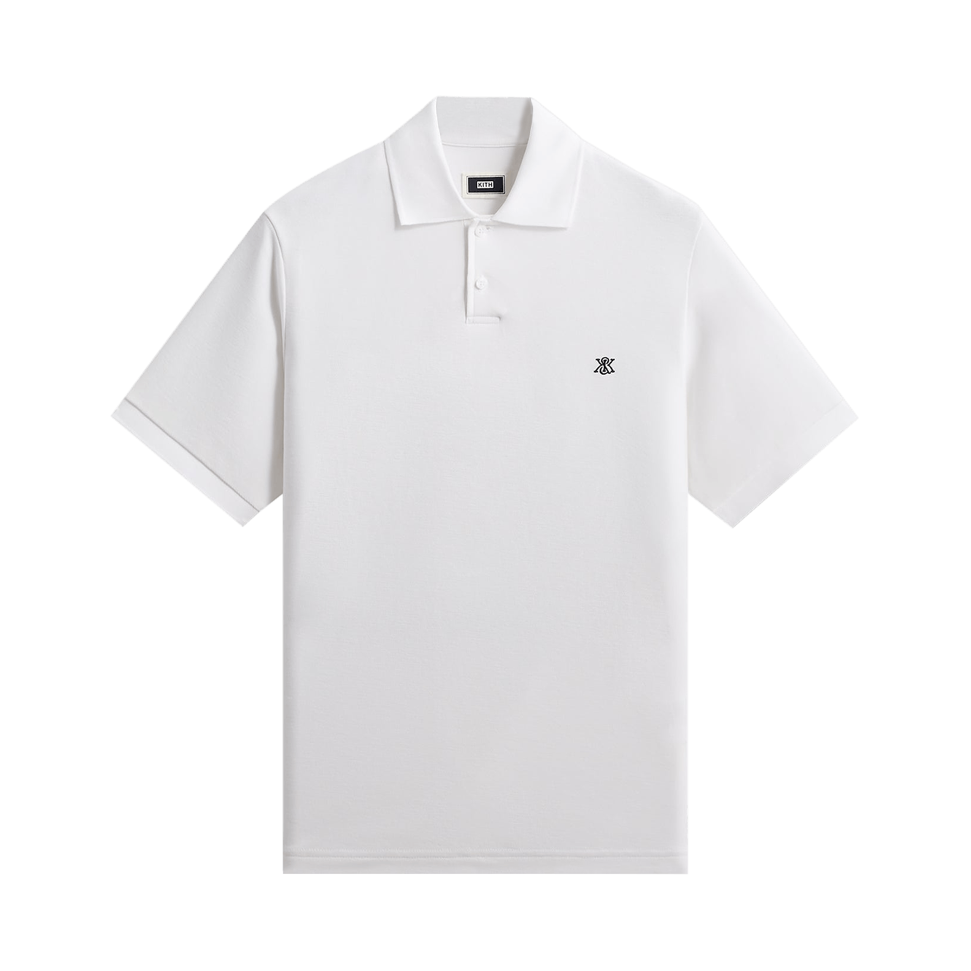 Kith Pique Ainslie Polo 'White'