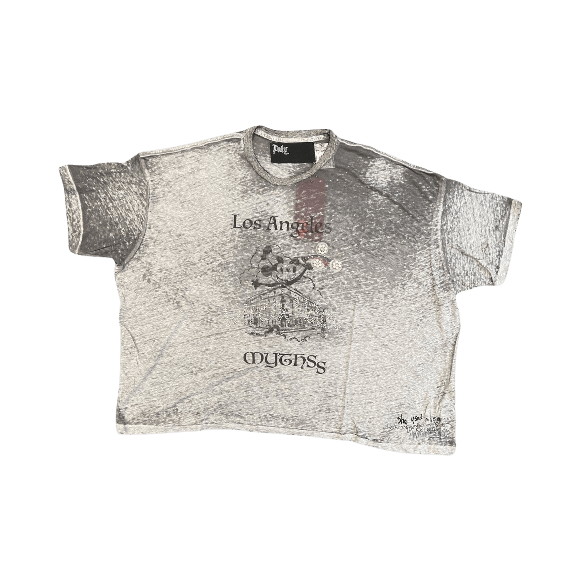 Buy Paly Hollywood Bad Luck Tee 'White' - 2U002Q1008VWT | GOAT