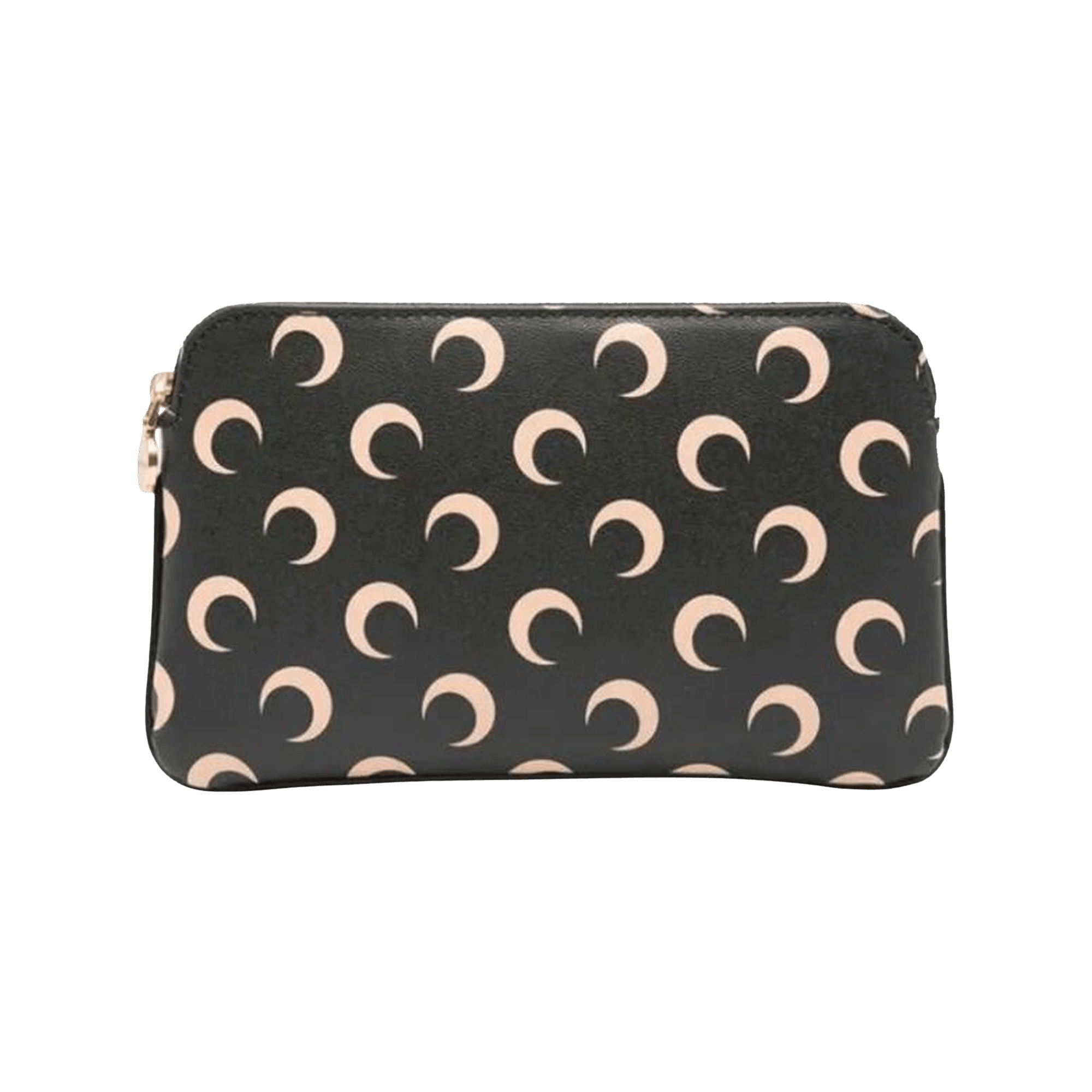 Marine Serre Moon Canvas Pouch 'Inverse Tan'