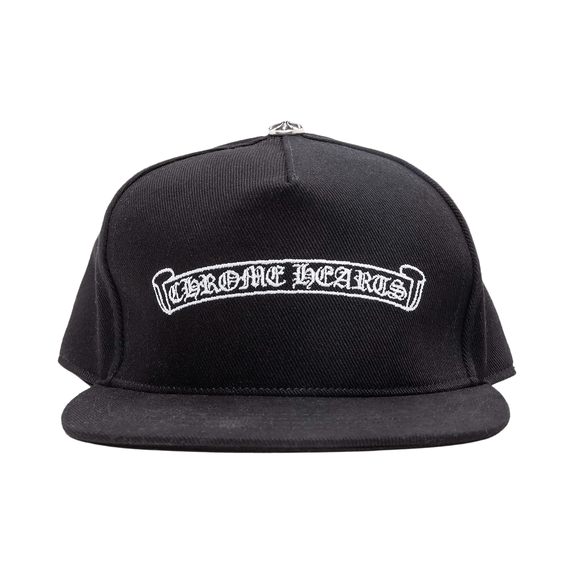 Chrome Hearts Scroll Label Cap 'Black'