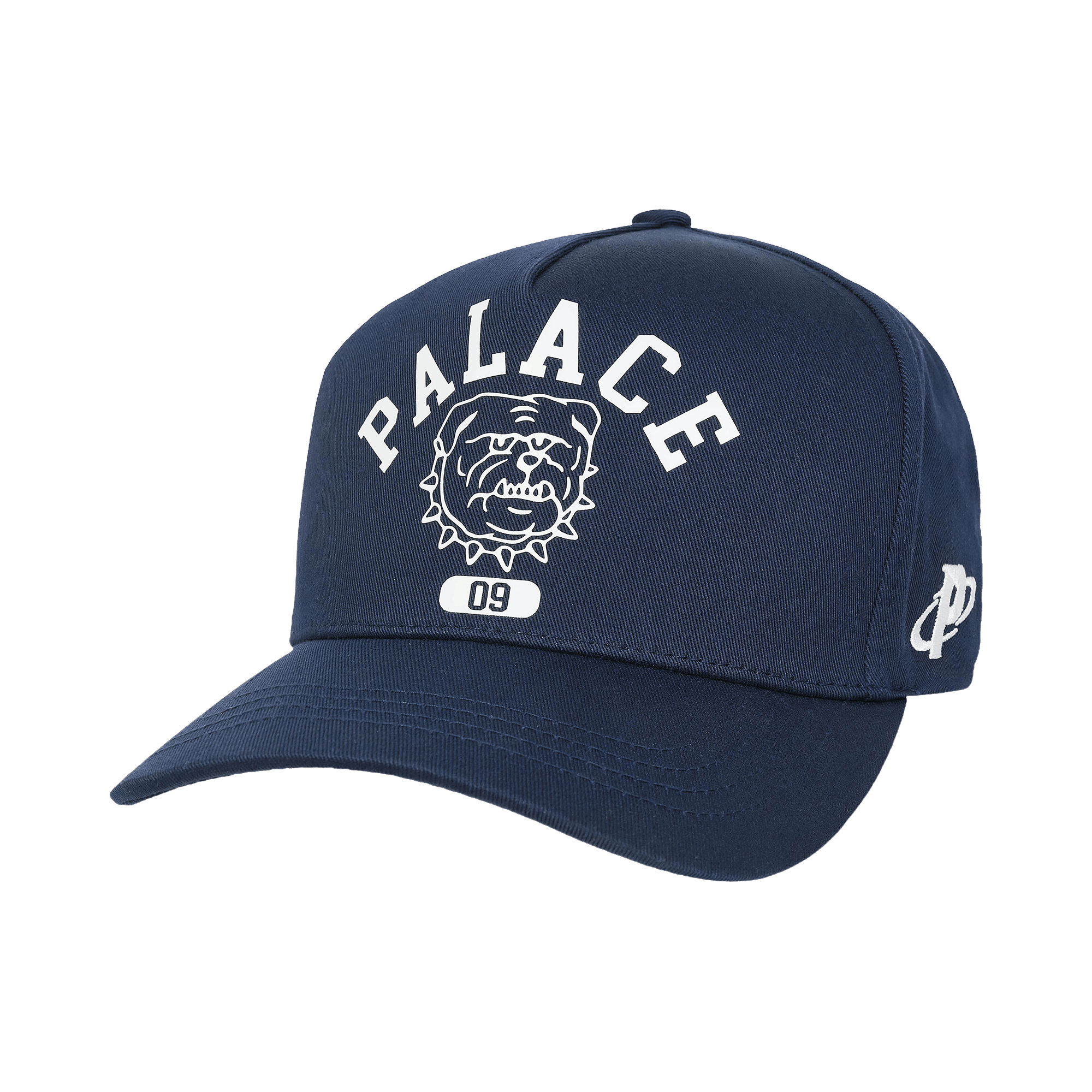 Palace Bulldog P Frame 5-Panel Snapback 'Navy'