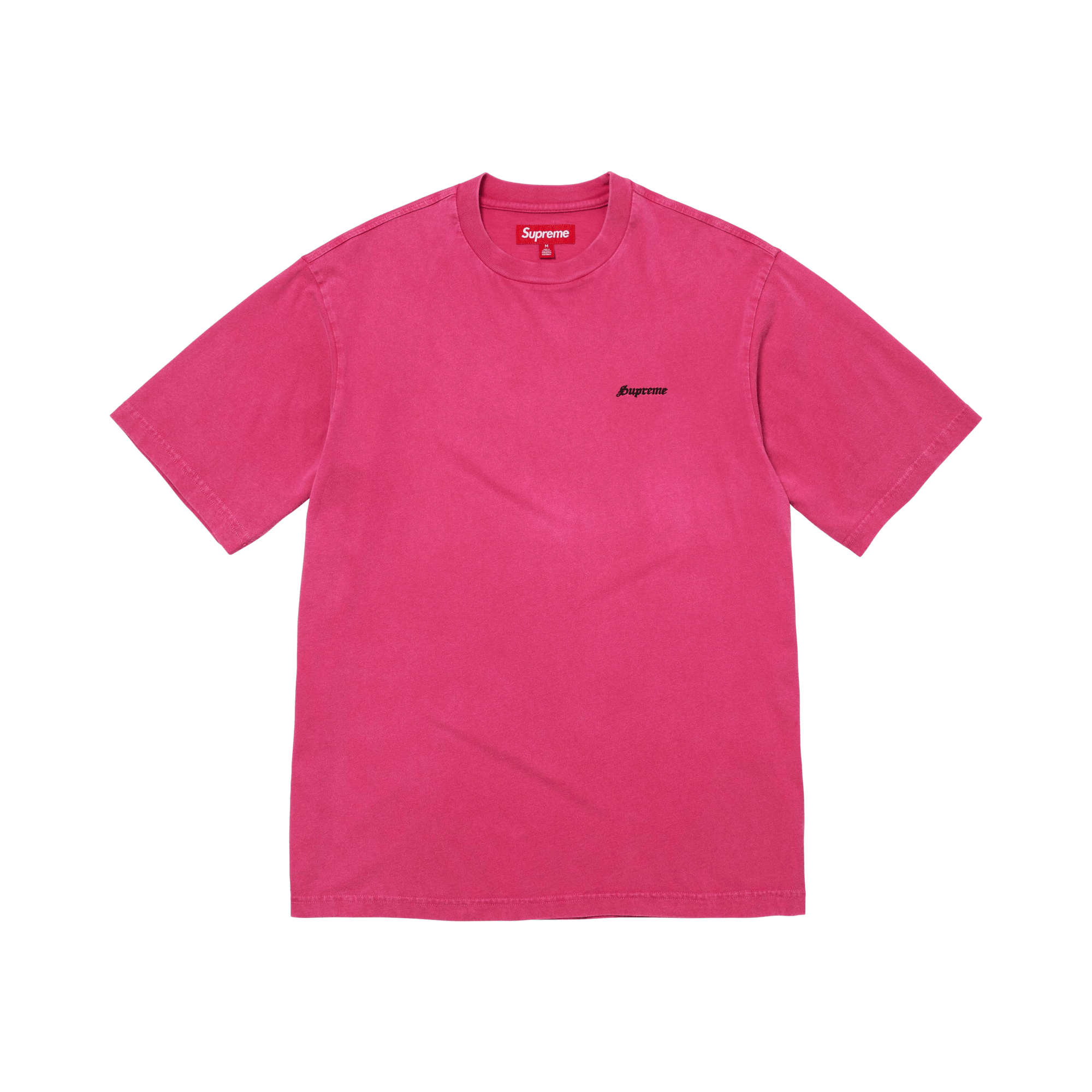 Supreme Washed Short-Sleeve Top 'Magenta'