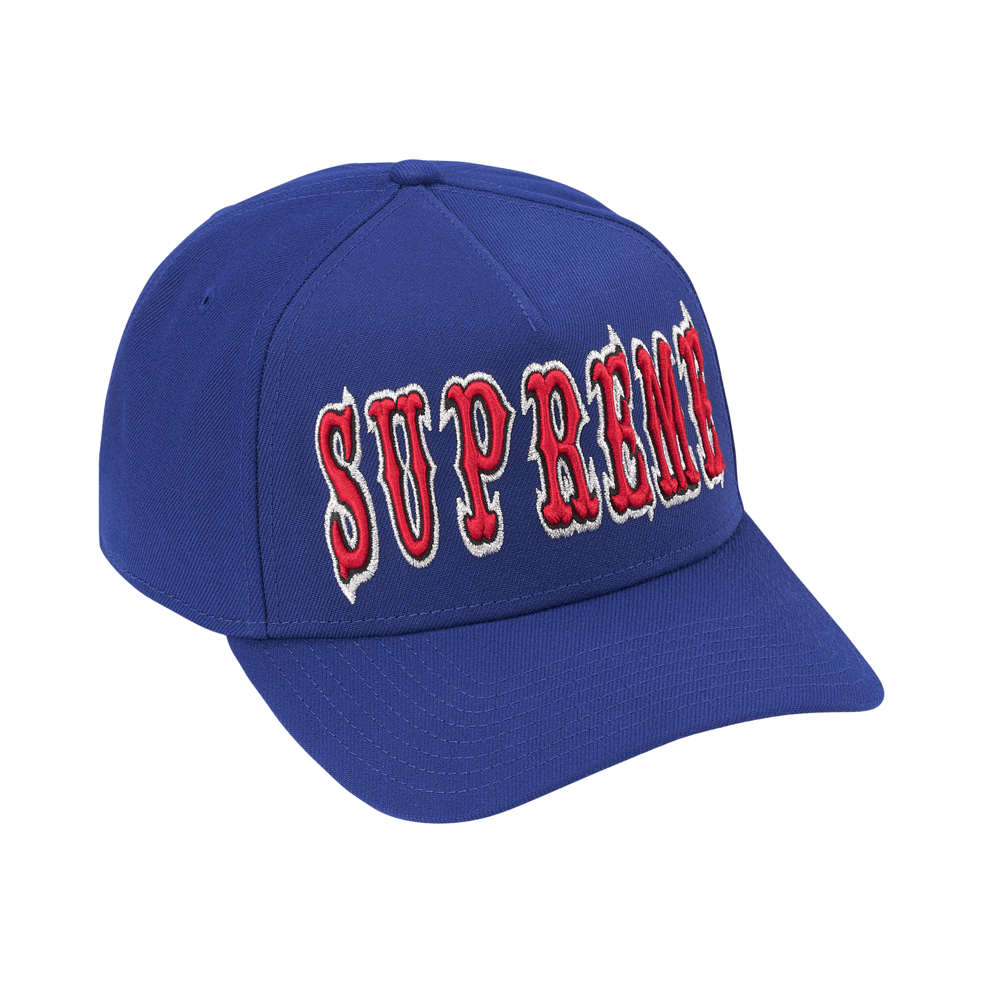 Supreme Gothic Outline Adjustable New Era 'Navy'