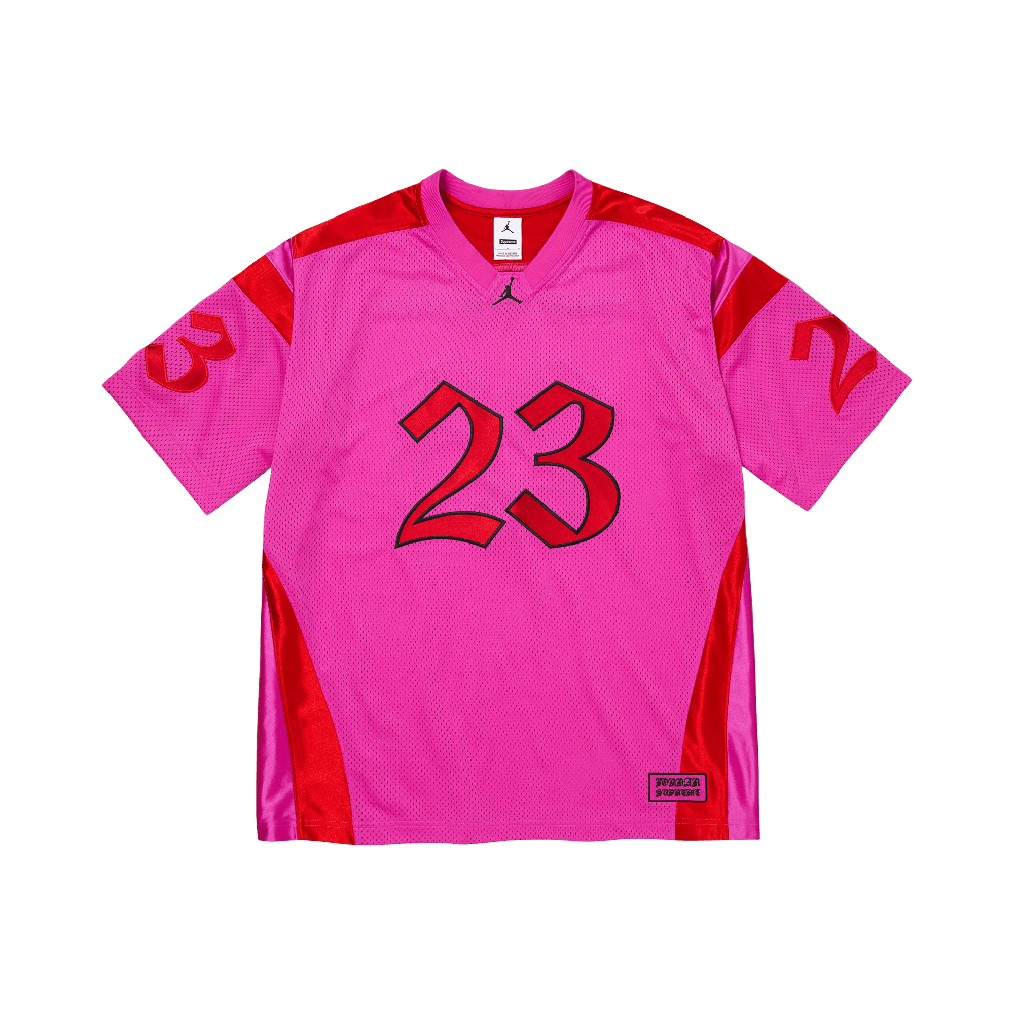 Supreme x Jordan Warm Up Jersey 'Pink'