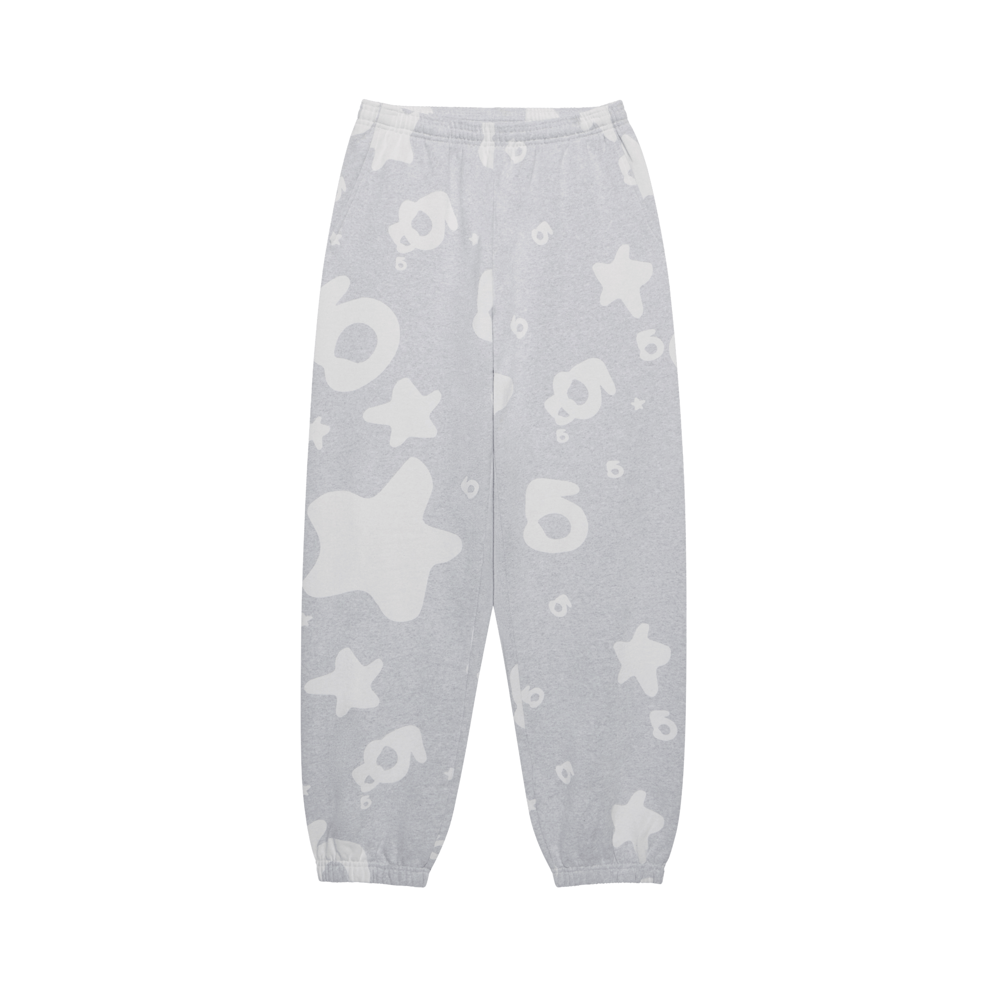 Sp5der AOP Beluga Sweatpant 'Grey'