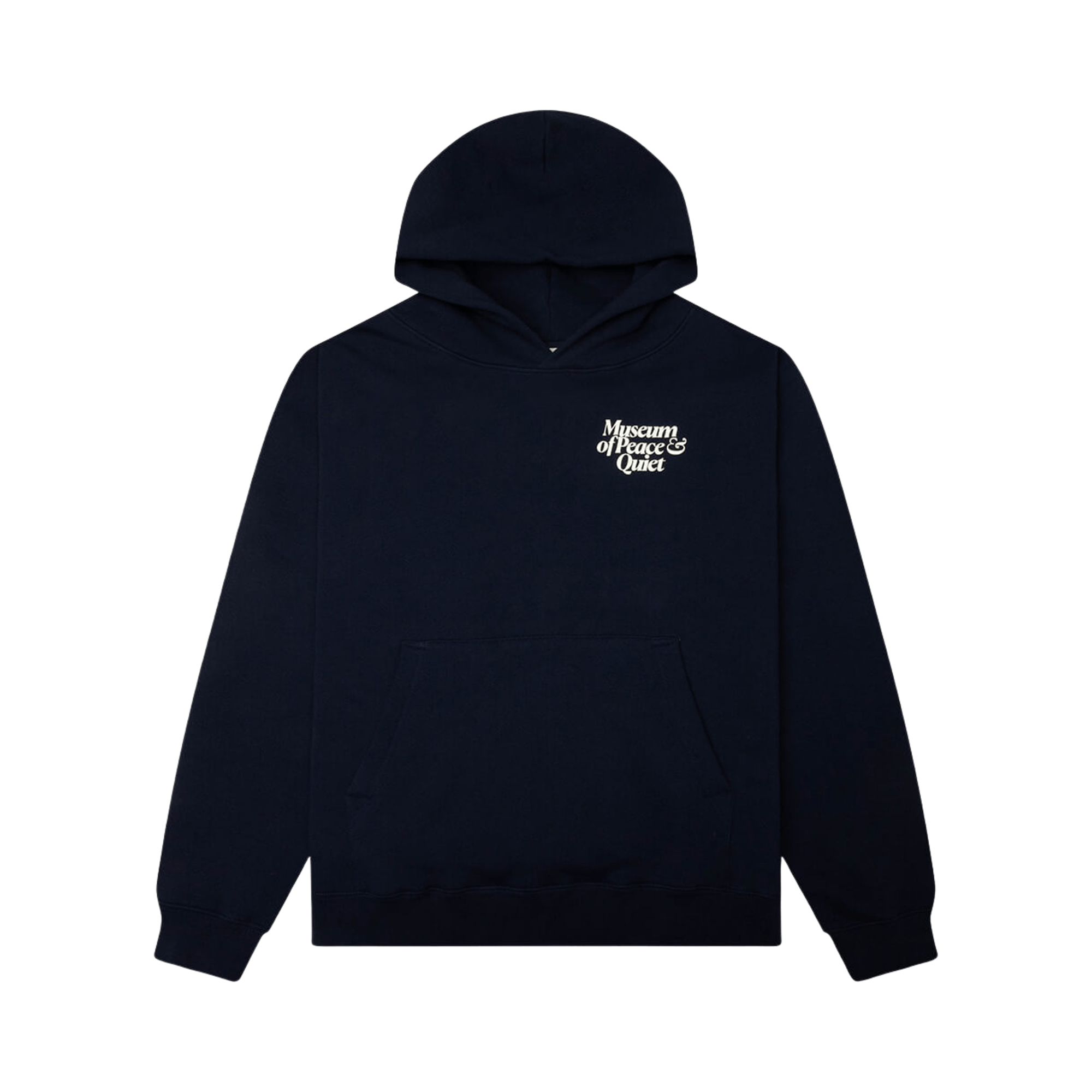 Museum of Peace & Quiet Mid Century Distressed Hoodie 'Navy'