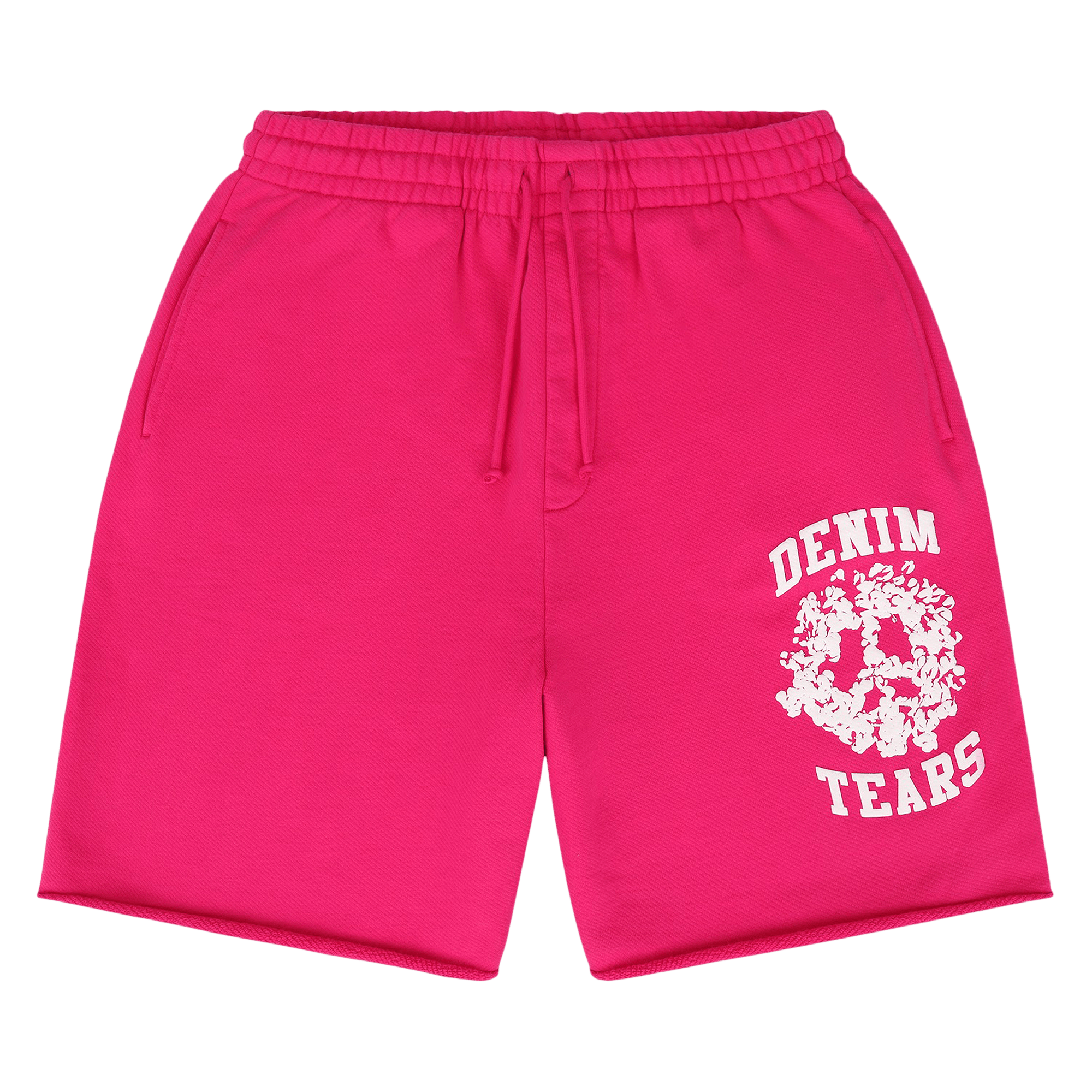 Denim Tears Denim University Sweatshorts 'Pink/White'