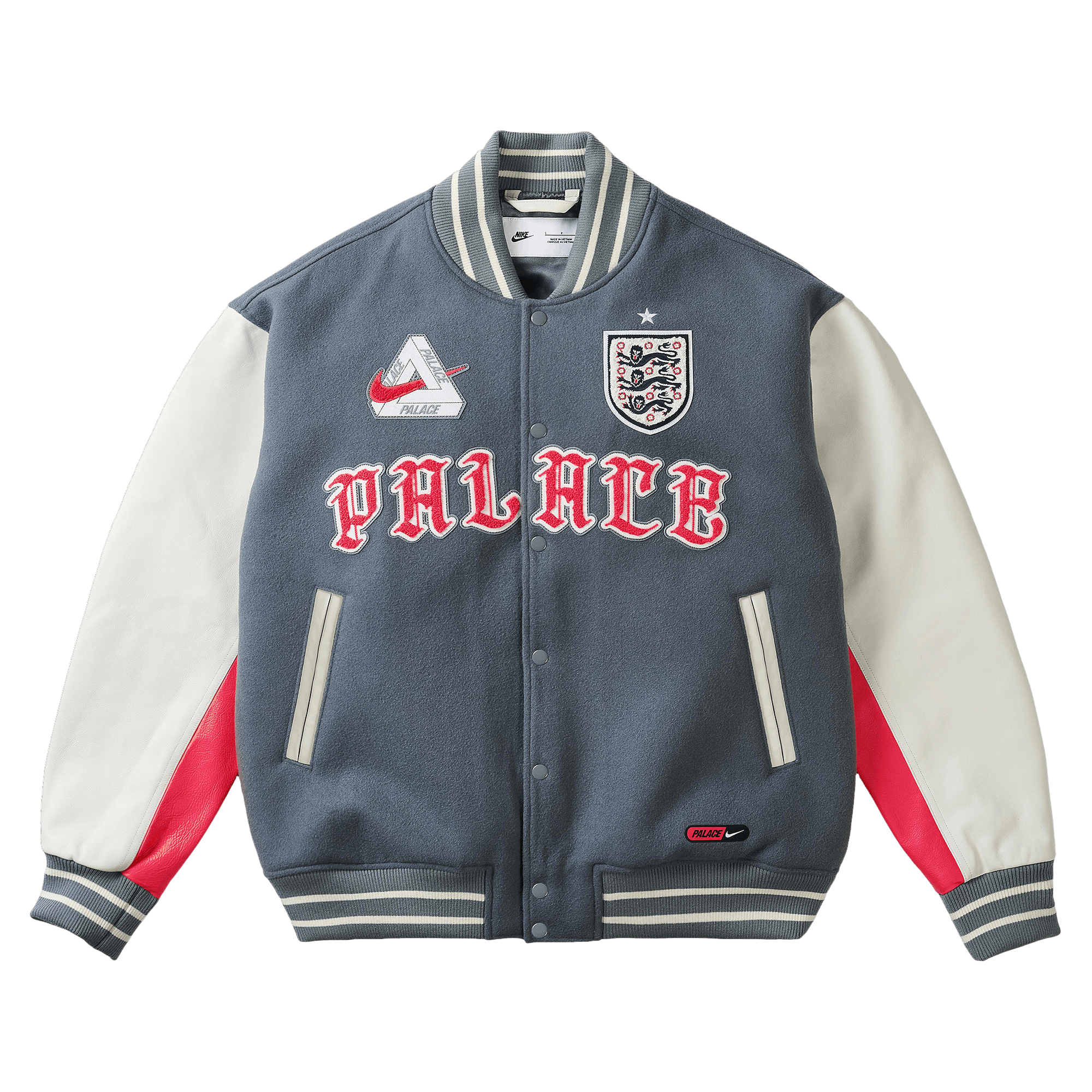 ジャケット・アウター PALACE NIKE England Solo Track Jacket Buy Palace x Nike England Solo Swoosh Track Jacket 'Pewter Grey